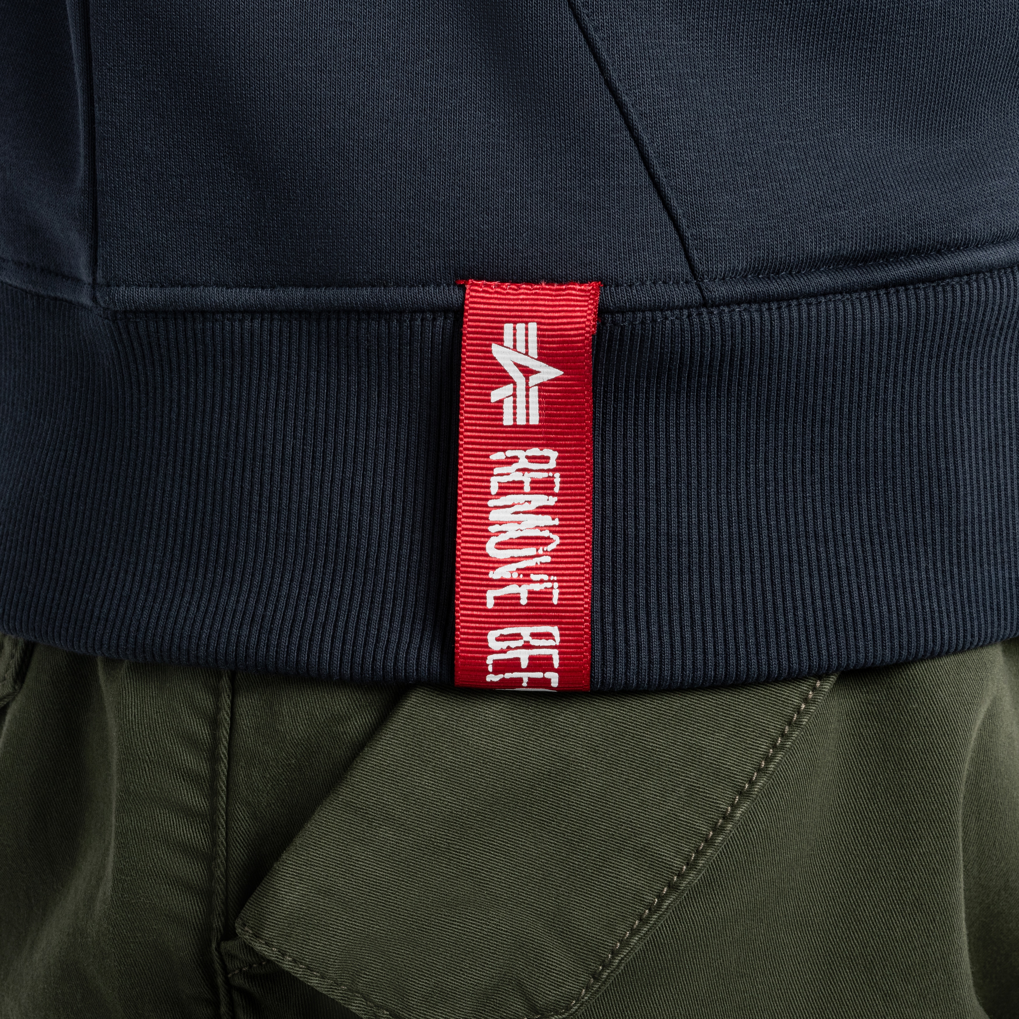 Bluza Alpha Industries Basic Zip Hoody - Rep Blue