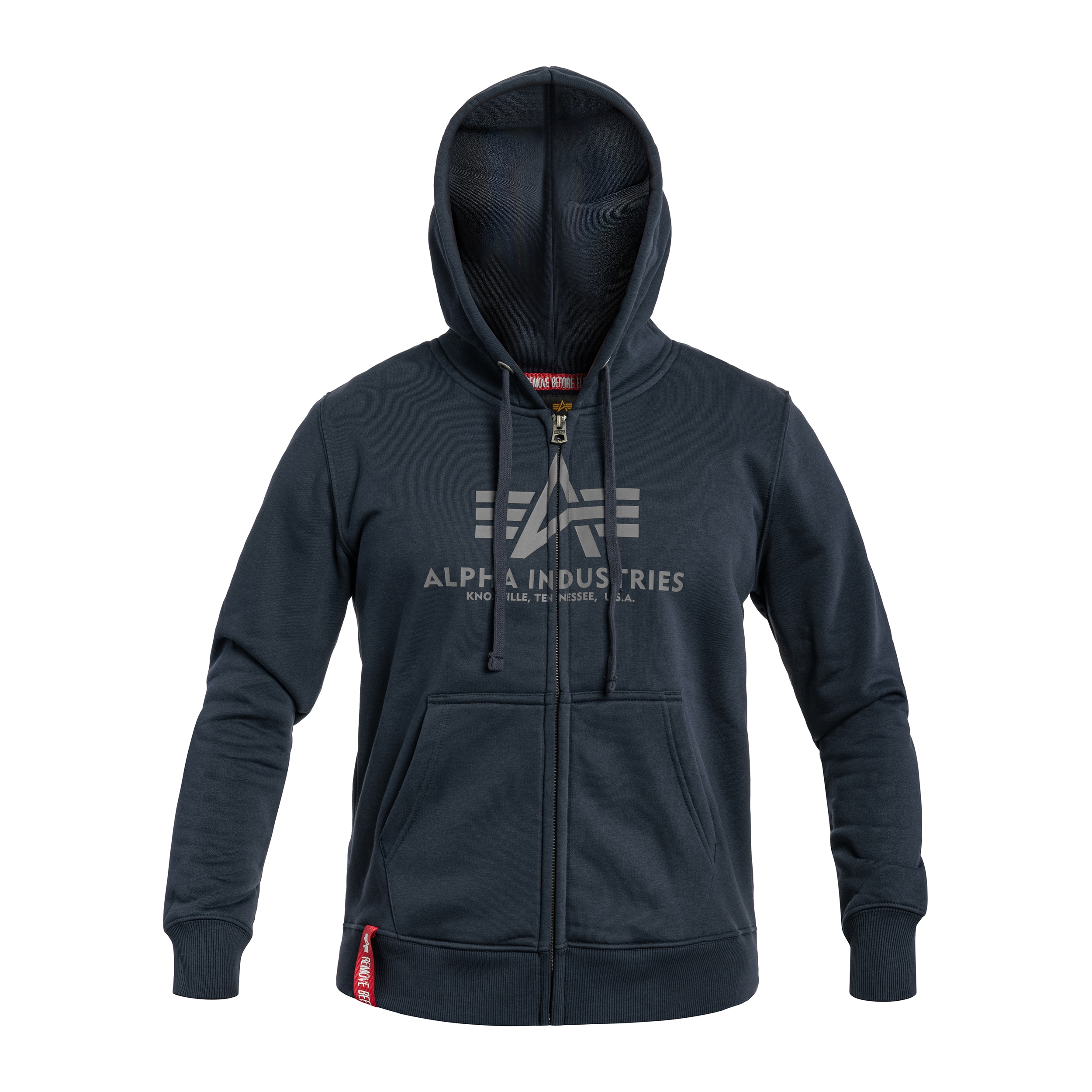 Bluza Alpha Industries Basic Zip Hoody - Rep Blue