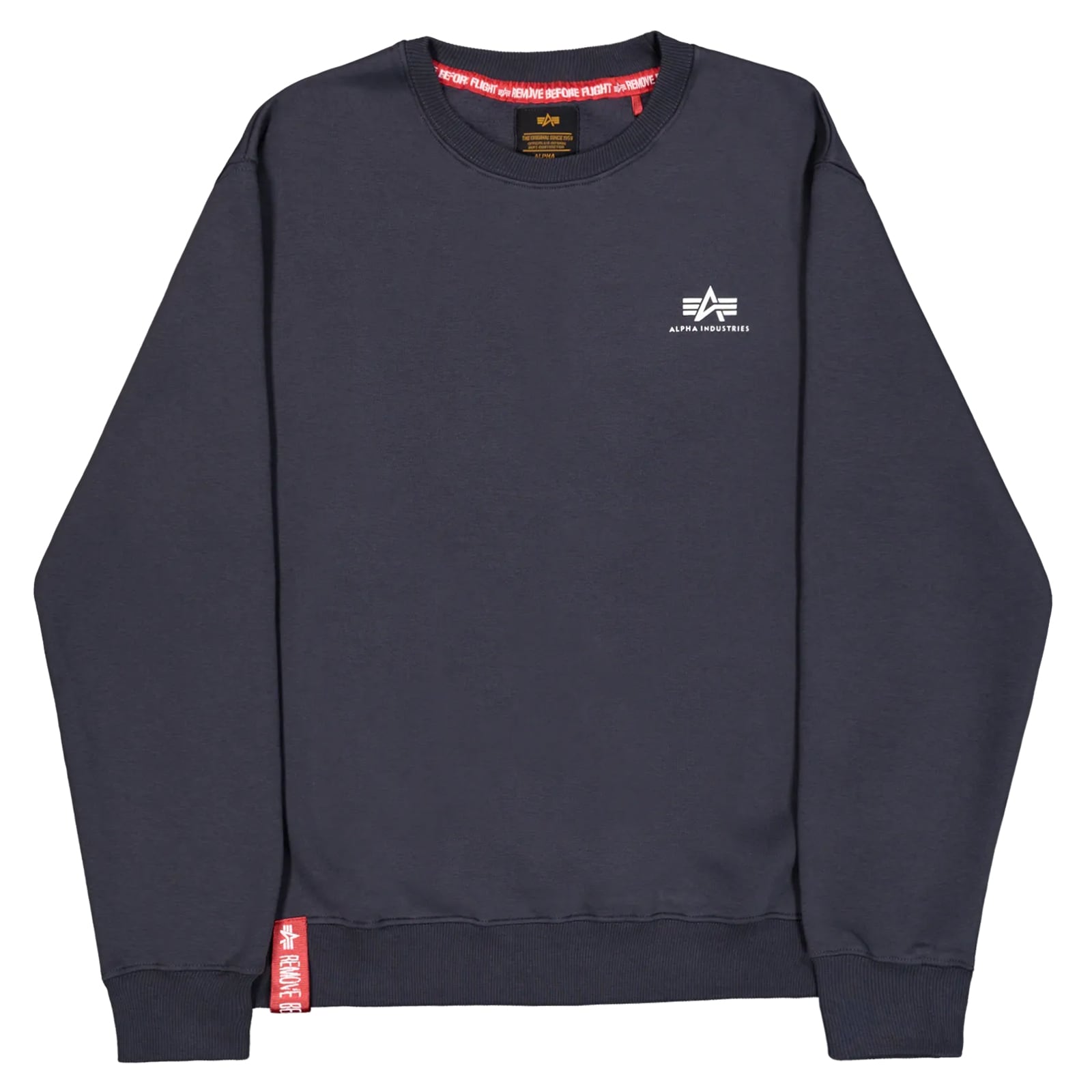 Bluza Alpha Industries Basic Sweater Small Logo - Navy