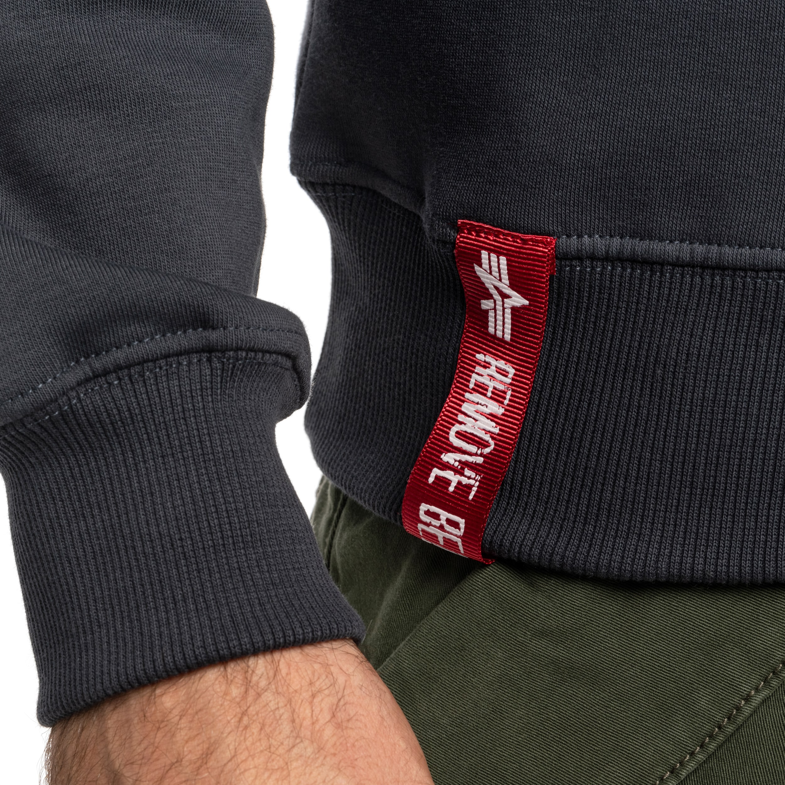 Bluza Alpha Industries Basic Sweater Small Logo - Navy