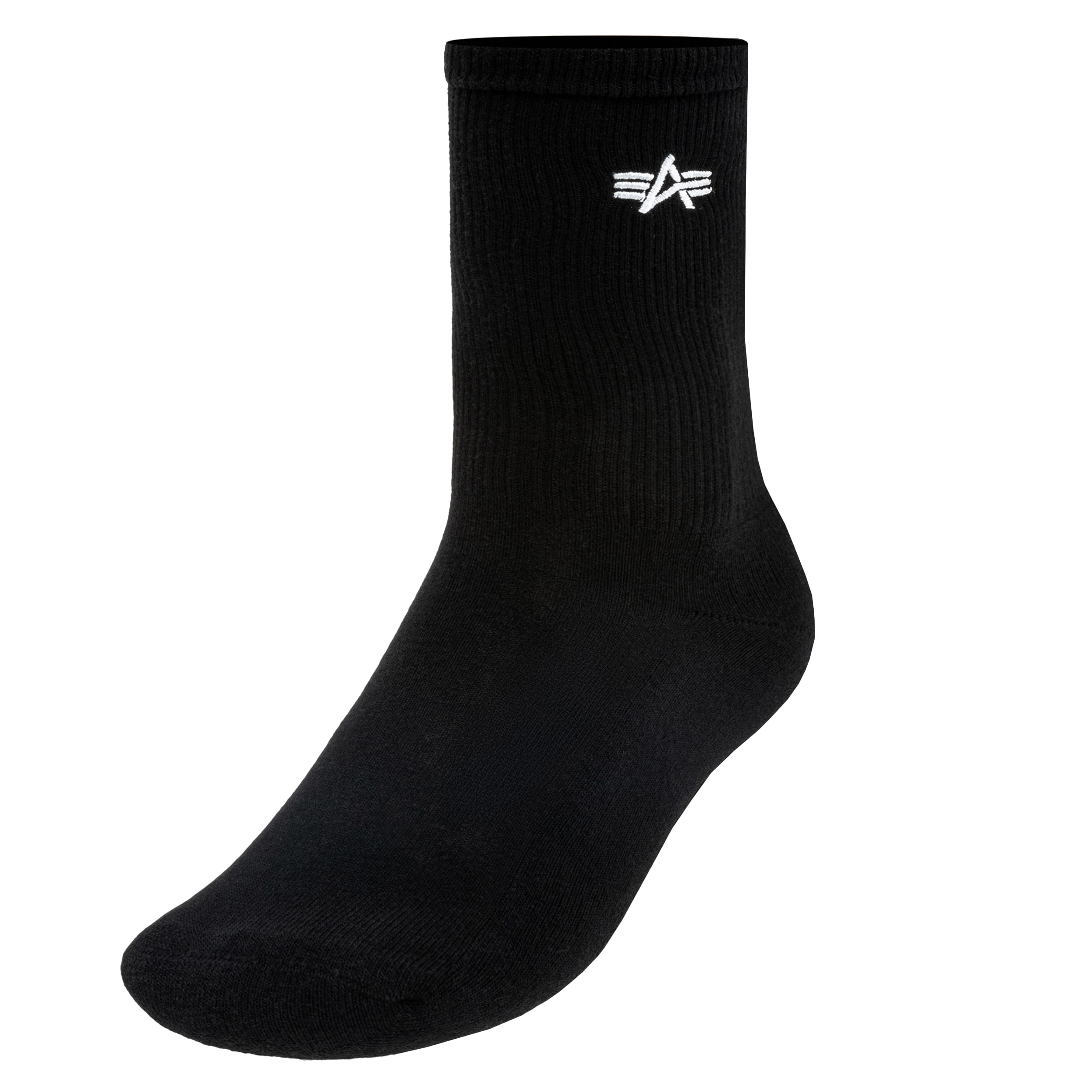 Skarpety Alpha Industries Basic Socks Black - 3 pary