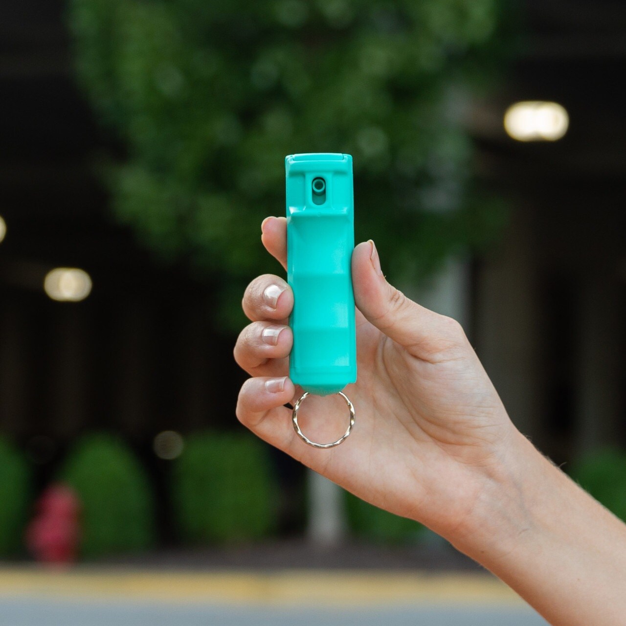 Газовий балончик Sabre Finger Grip Flip Key Ring Mint 15,9 мл - гель