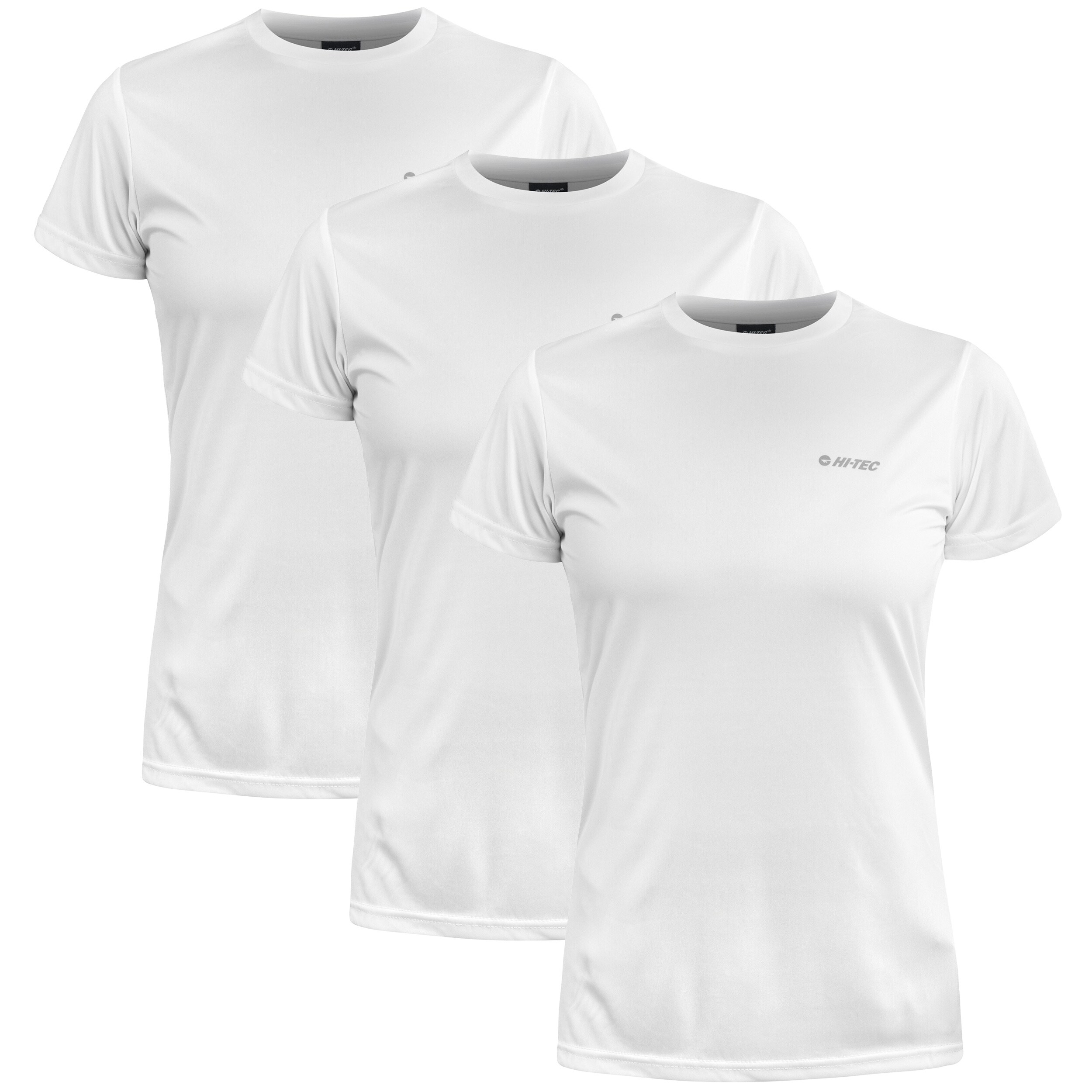 Koszulka termoaktywna damska Hi-Tec Lady Sibic White - 3 szt.
