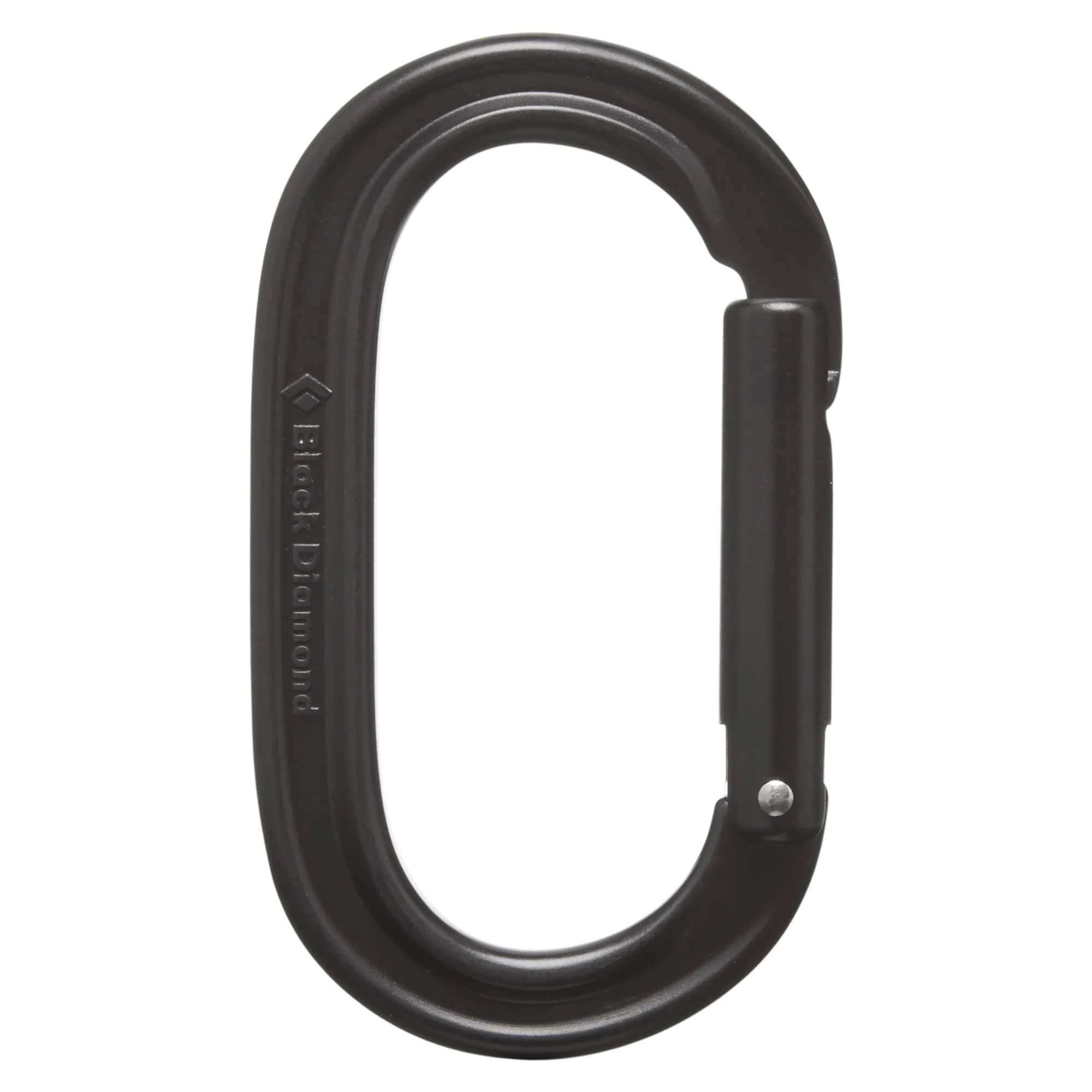 Karabinek wspinaczkowy Black Diamond Oval Keylock Carabiner - Black