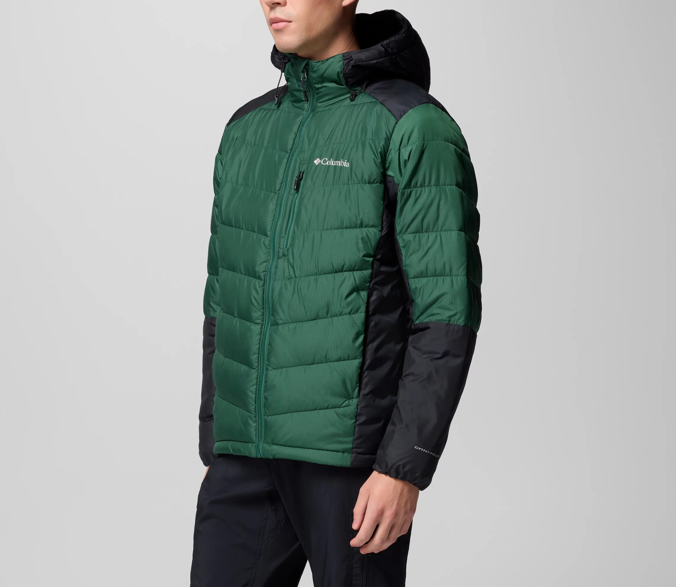 Kurtka Columbia Labyrinth Loop II Insulated Hooded - Rain Forest/Black