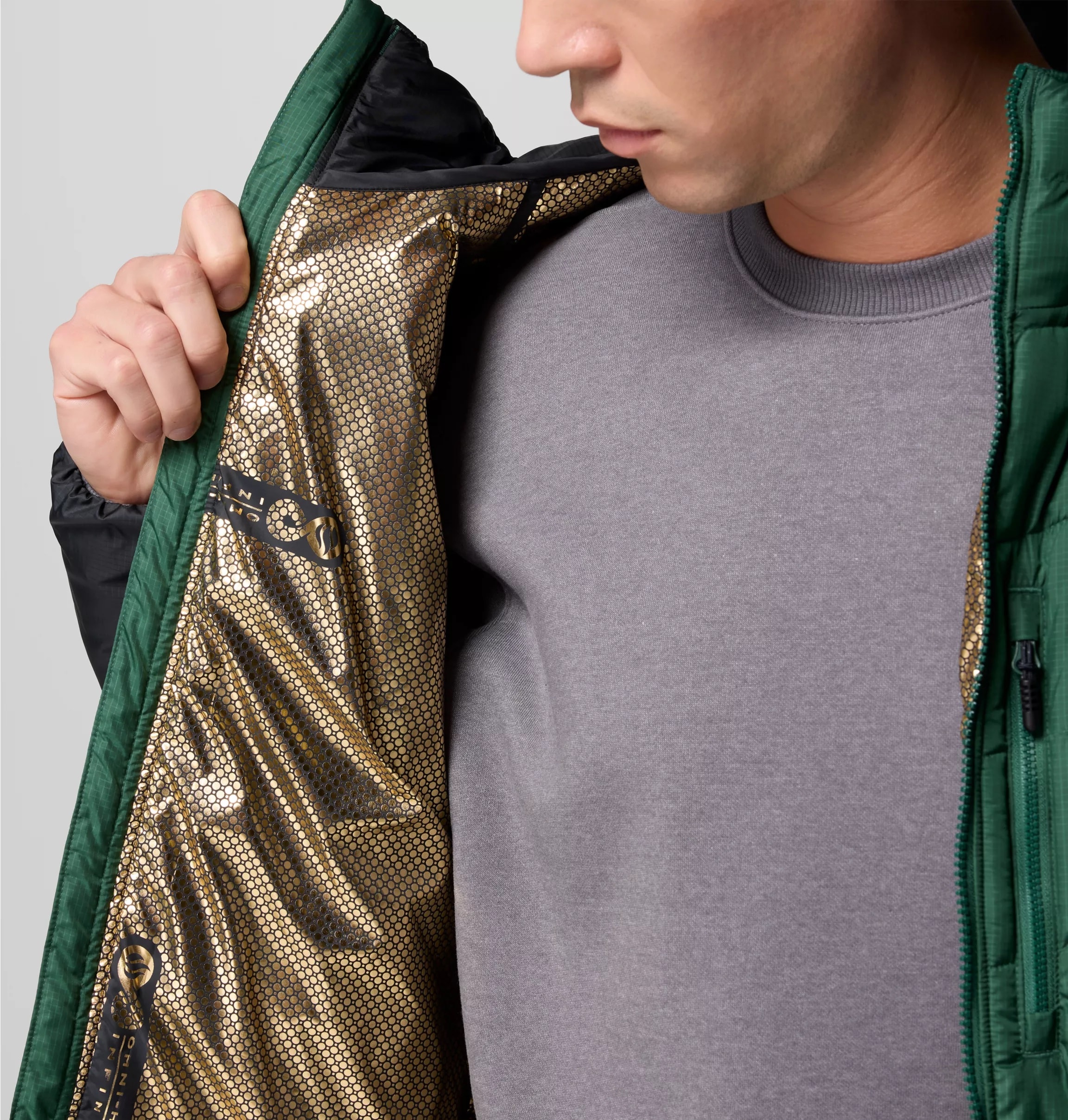 Kurtka Columbia Labyrinth Loop II Insulated Hooded - Rain Forest/Black