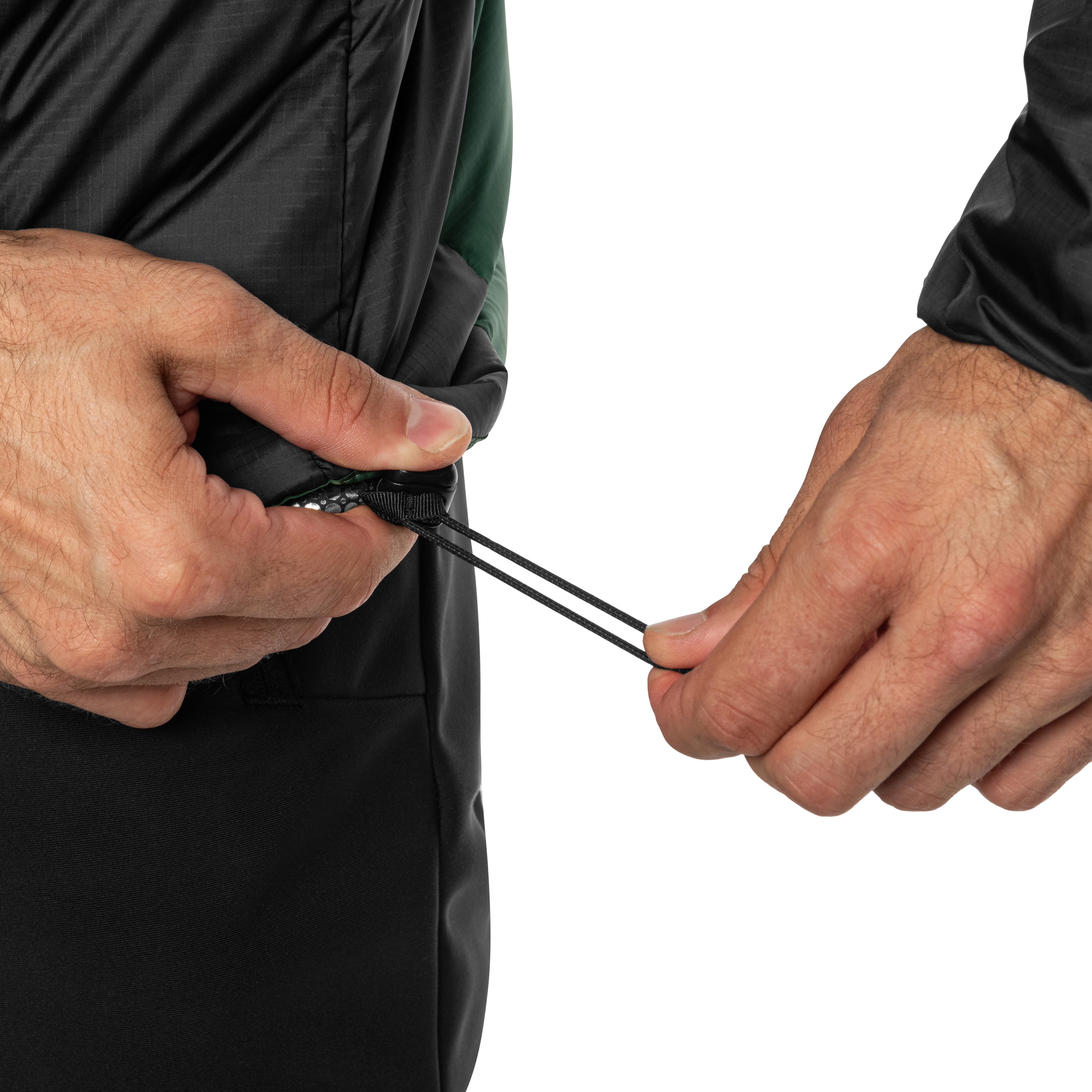 Kurtka Columbia Labyrinth Loop II Insulated Hooded - Rain Forest/Black