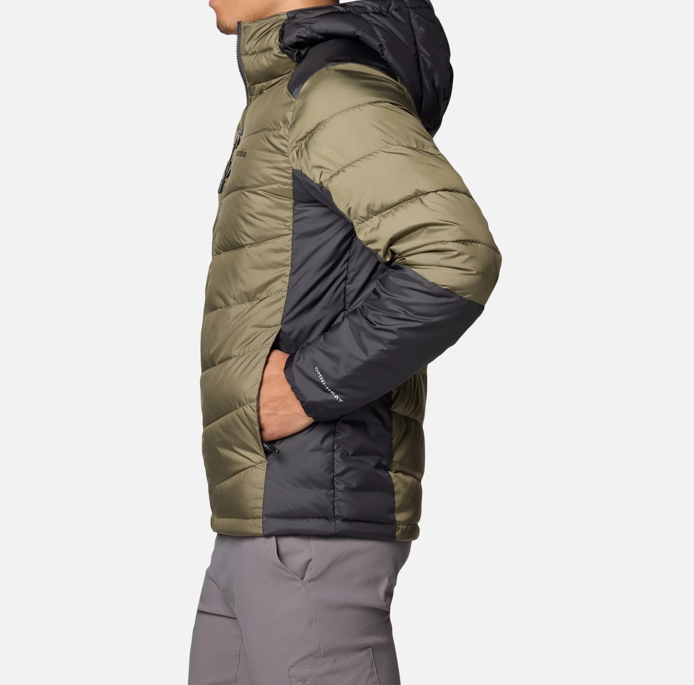 Kurtka Columbia Labyrinth Loop II Insulated Hooded - Stone Green/Shark