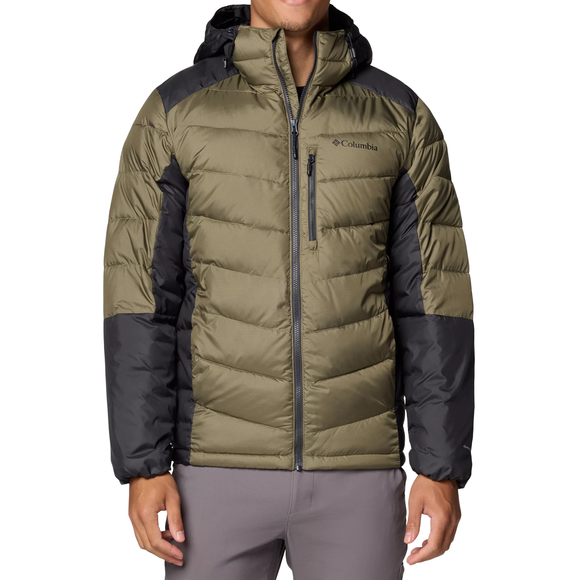 Kurtka Columbia Labyrinth Loop II Insulated Hooded - Stone Green/Shark