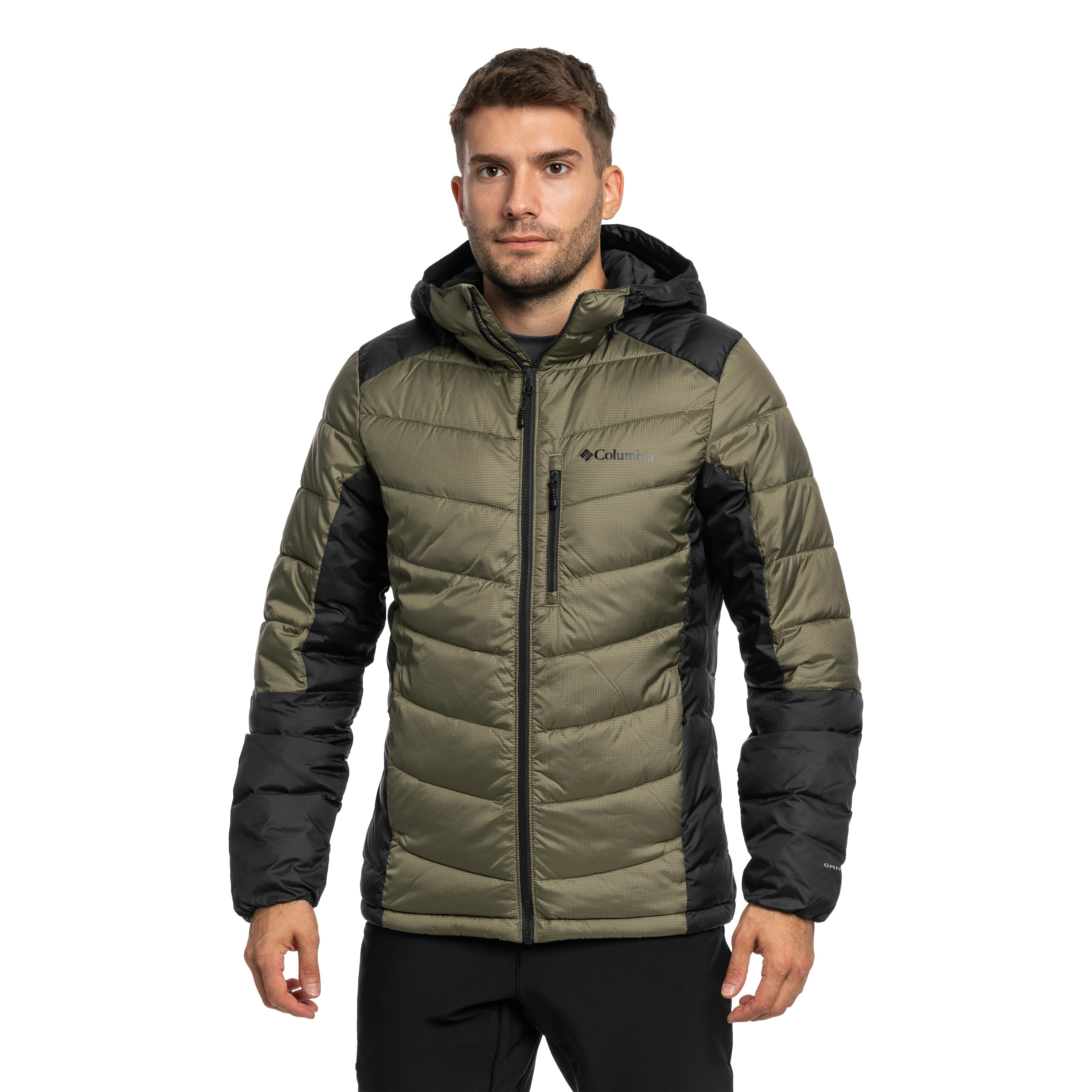 Kurtka Columbia Labyrinth Loop II Insulated Hooded - Stone Green/Shark