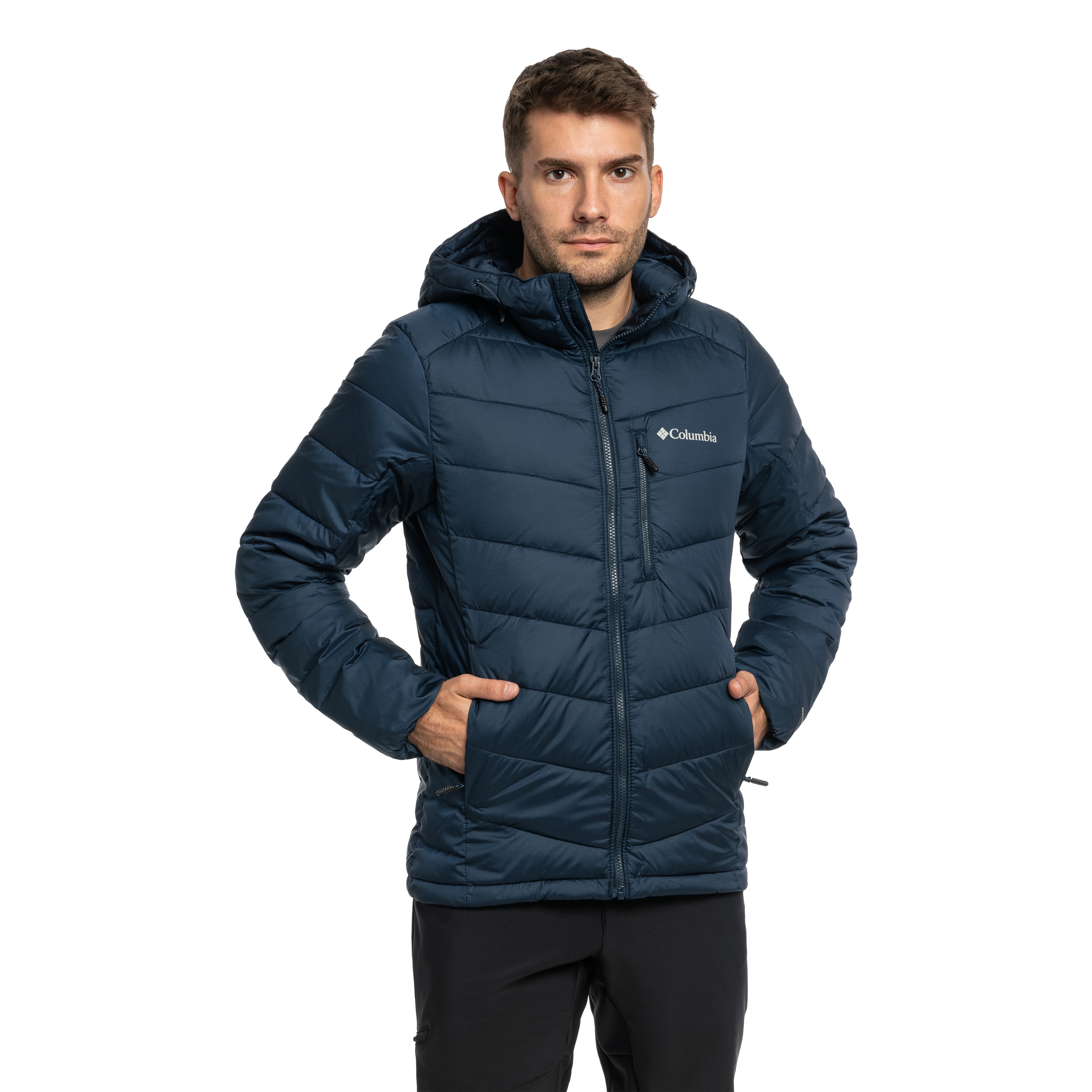 Kurtka Columbia Labyrinth Loop II Insulated Hooded - Collegiate Navy