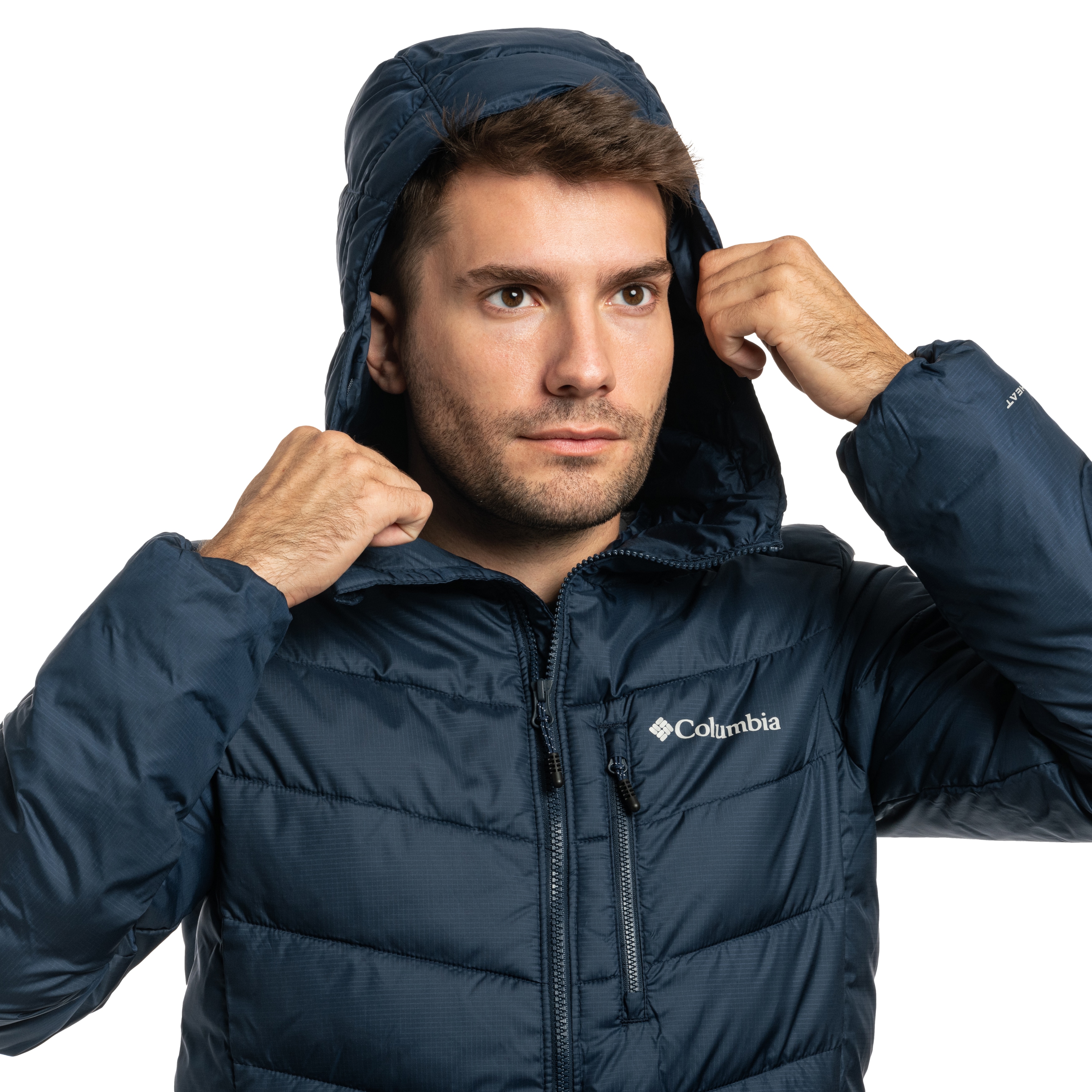 Kurtka Columbia Labyrinth Loop II Insulated Hooded - Collegiate Navy