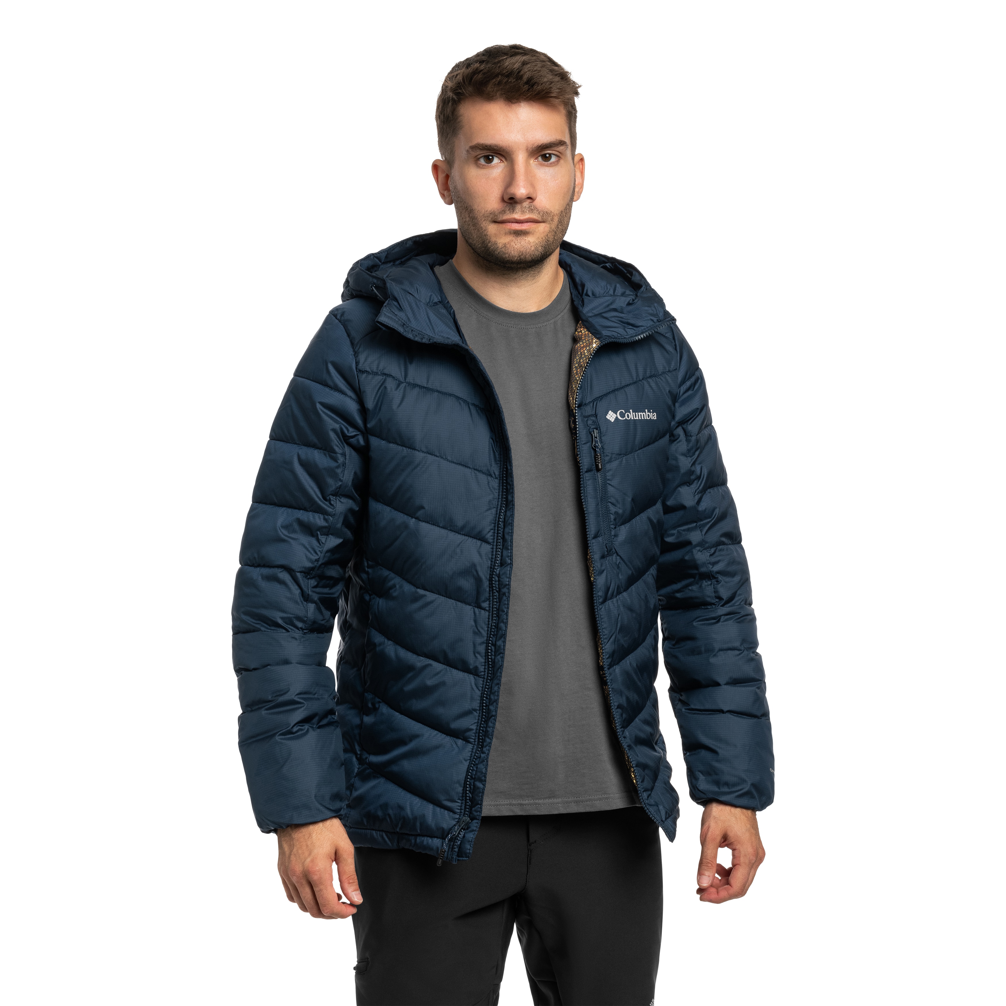Kurtka Columbia Labyrinth Loop II Insulated Hooded - Collegiate Navy