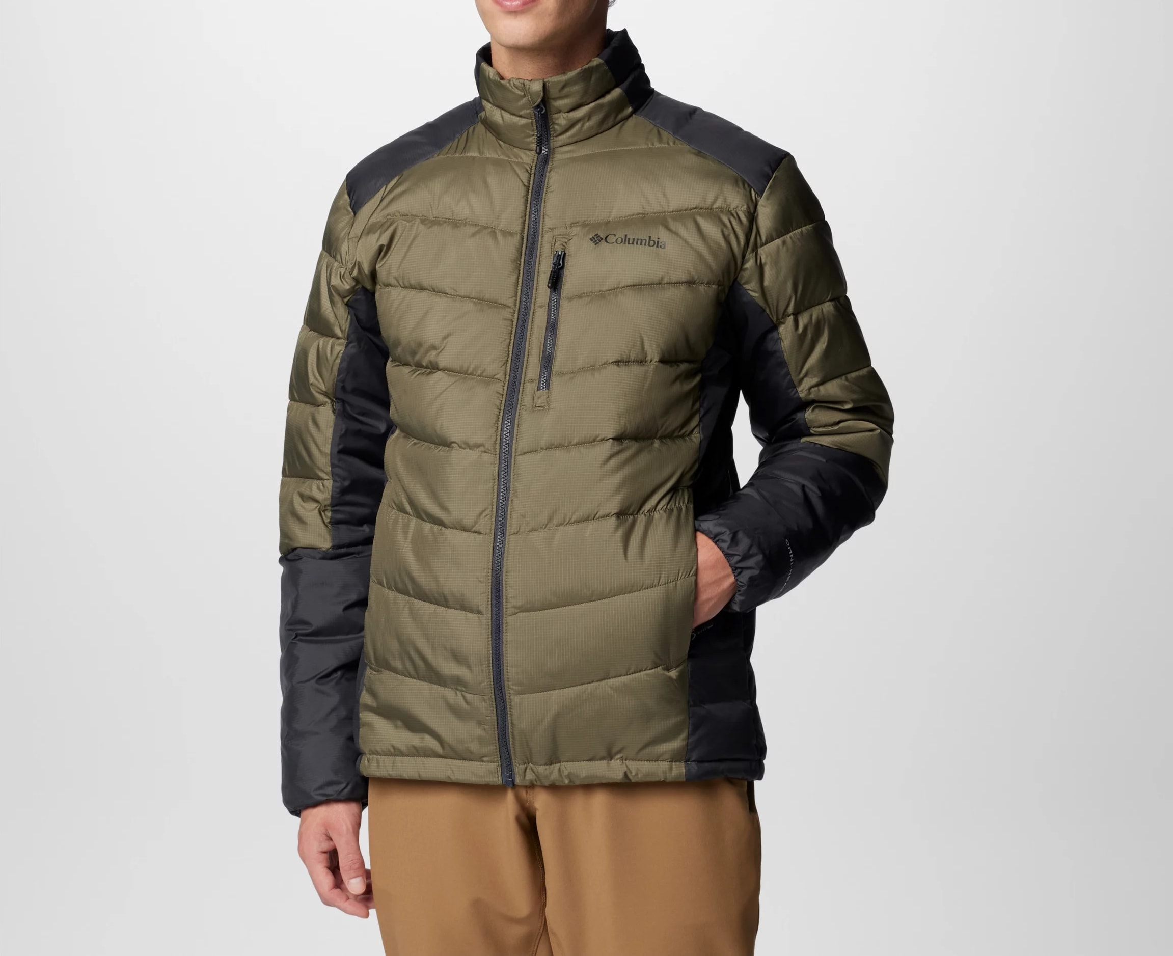 Kurtka Columbia Labyrinth Loop II Insulated - Stone Green/Shark