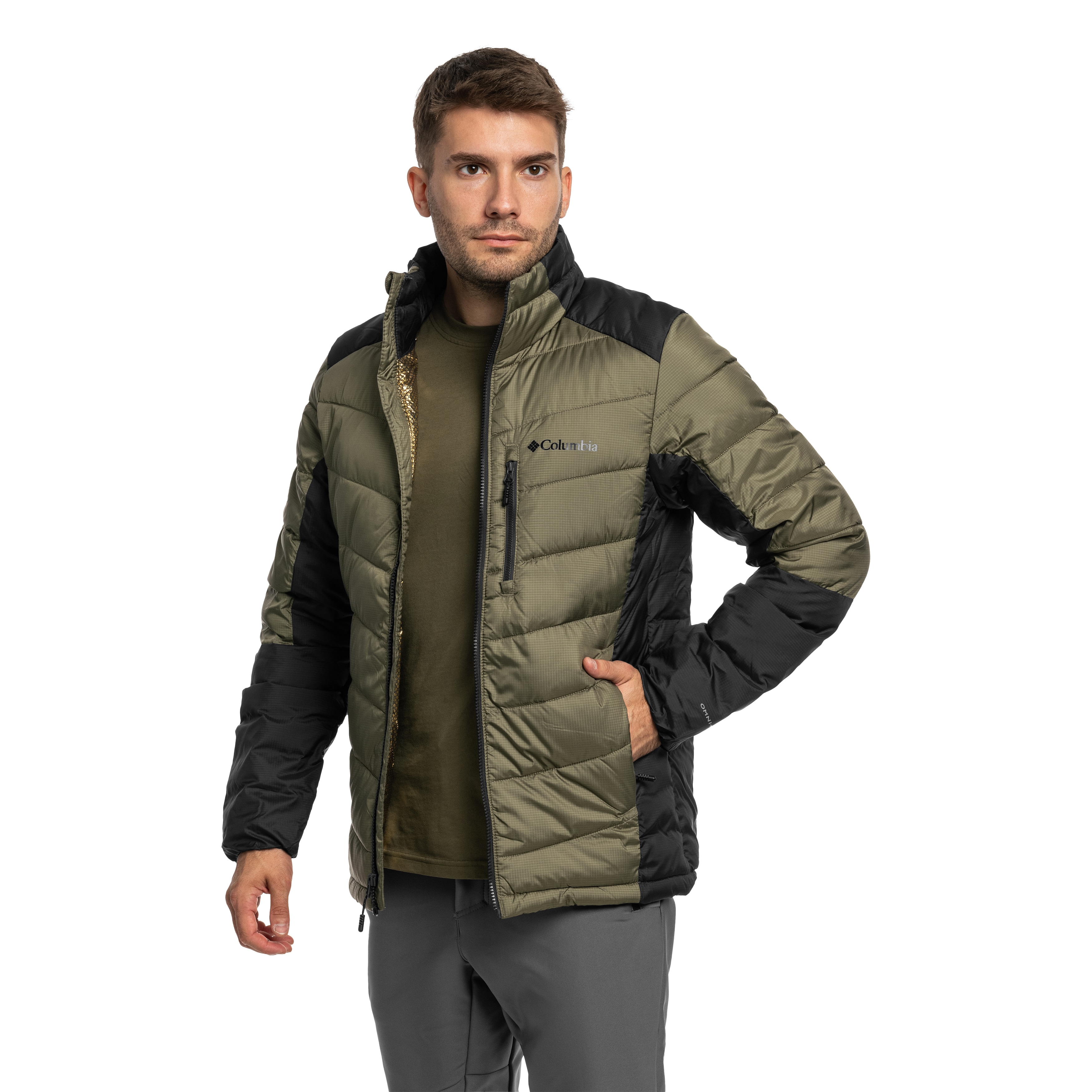 Kurtka Columbia Labyrinth Loop II Insulated - Stone Green/Shark