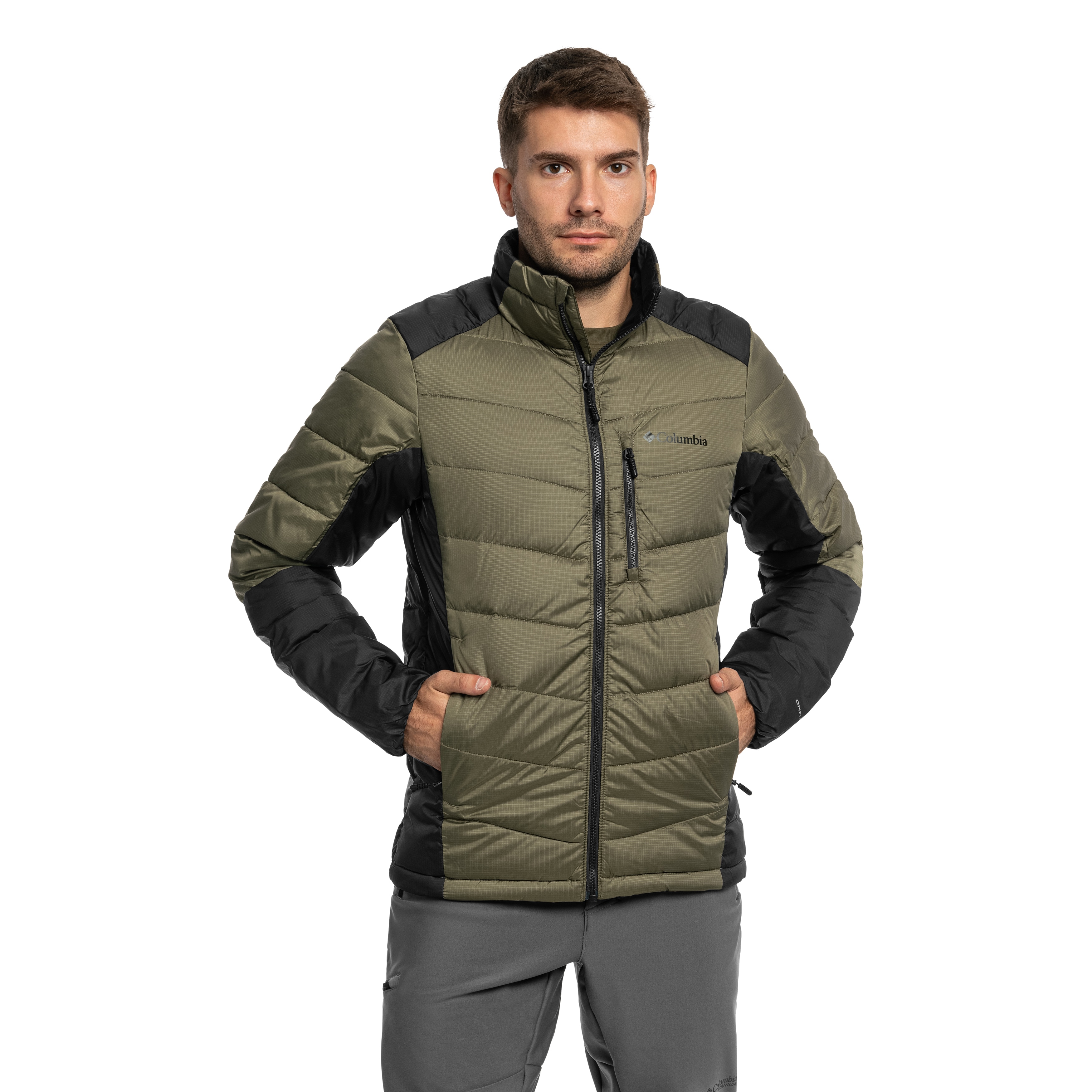 Kurtka Columbia Labyrinth Loop II Insulated - Stone Green/Shark