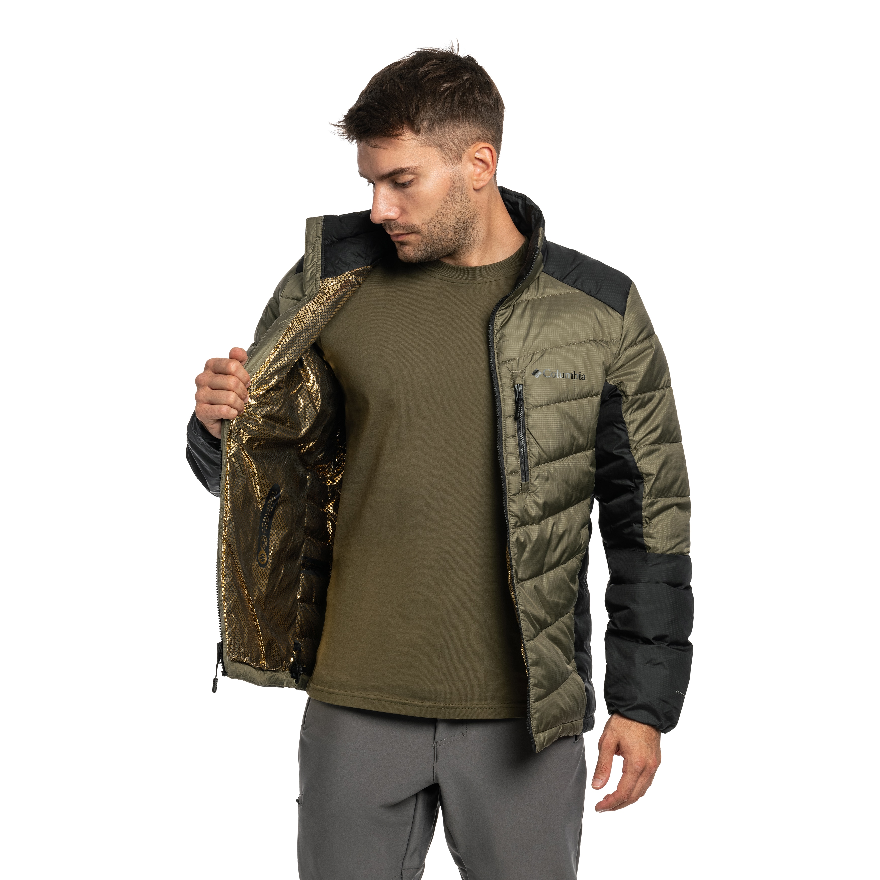 Kurtka Columbia Labyrinth Loop II Insulated - Stone Green/Shark