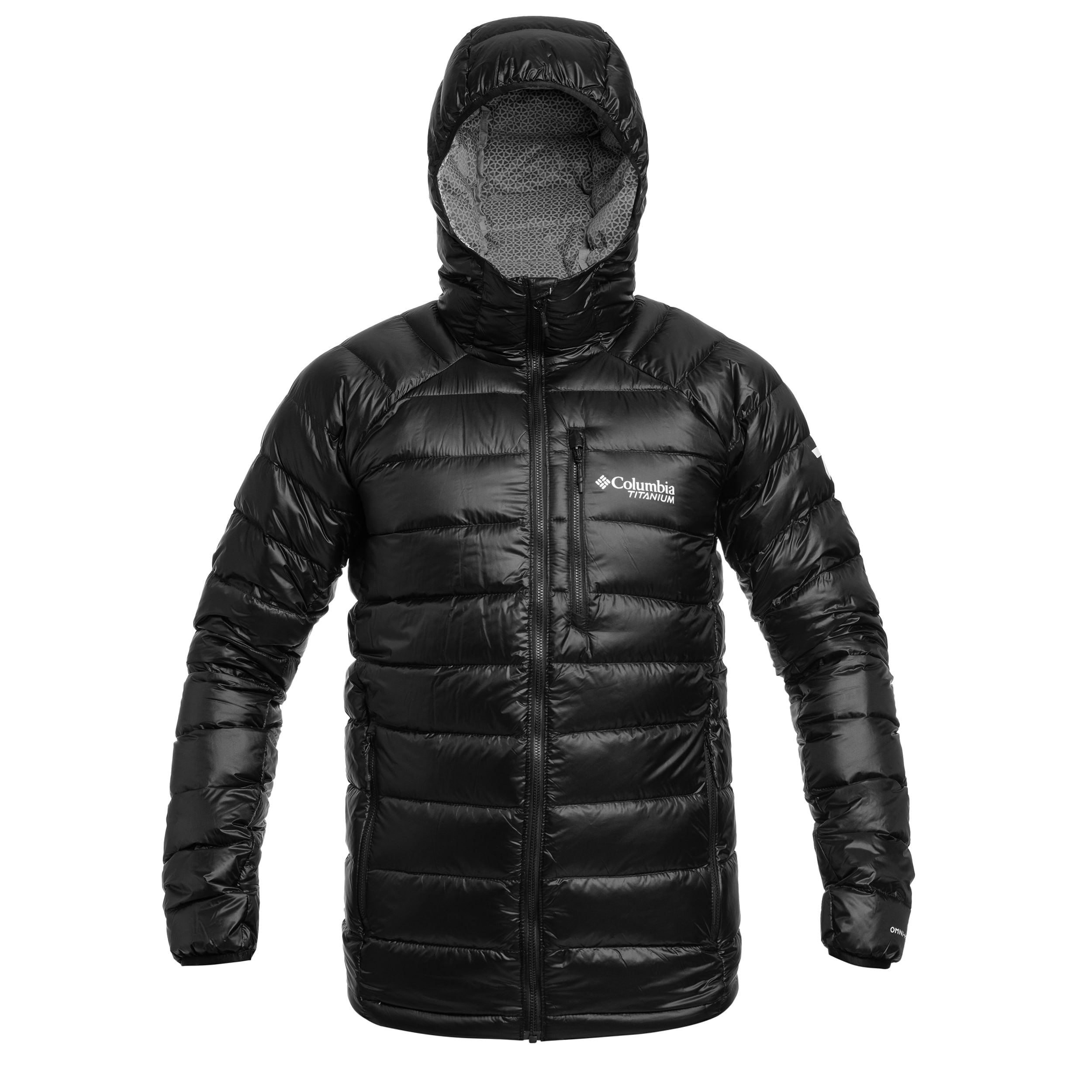 Kurtka Columbia Arctic Crest Down Hooded - Black
