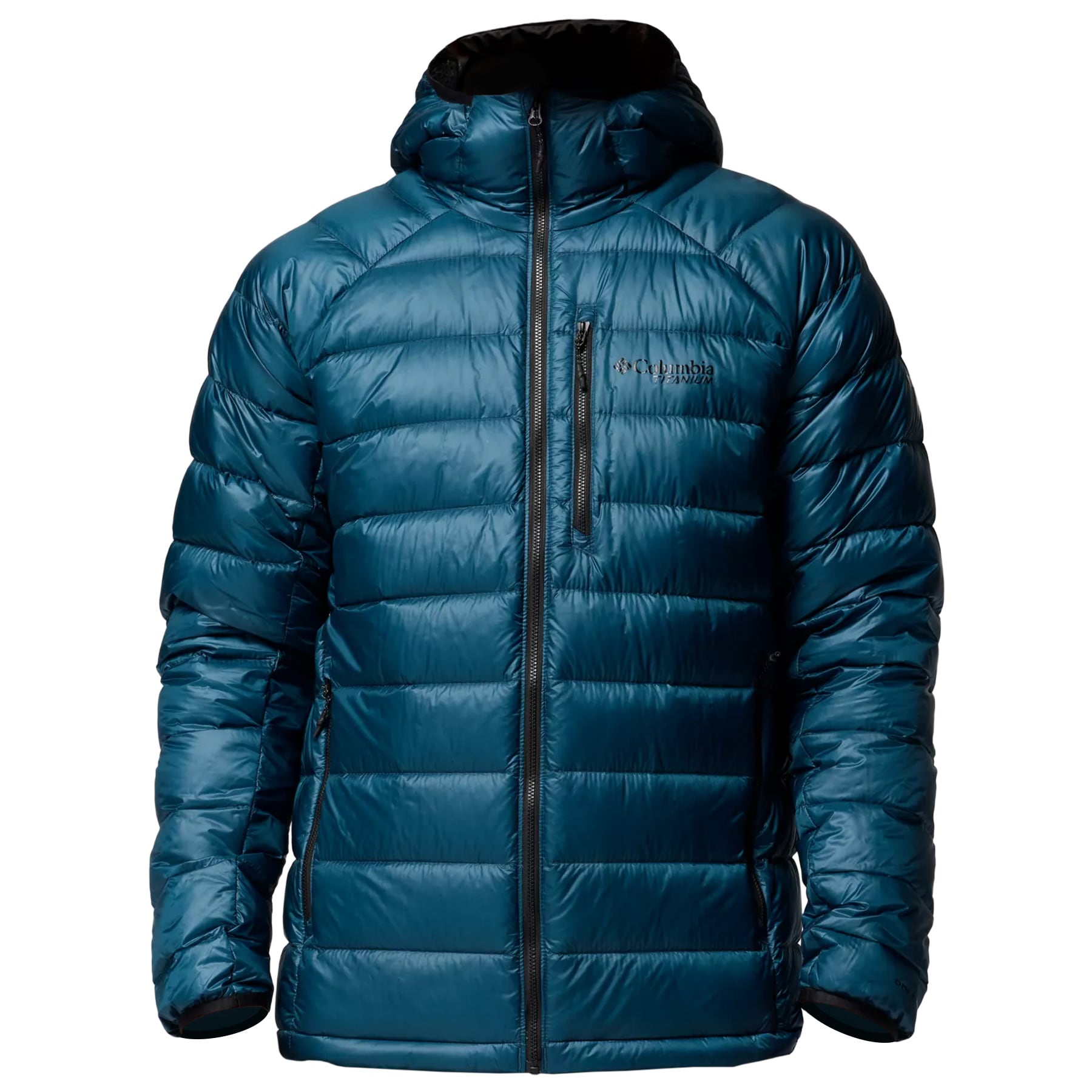 Kurtka Columbia Arctic Crest Down Hooded - Everblue