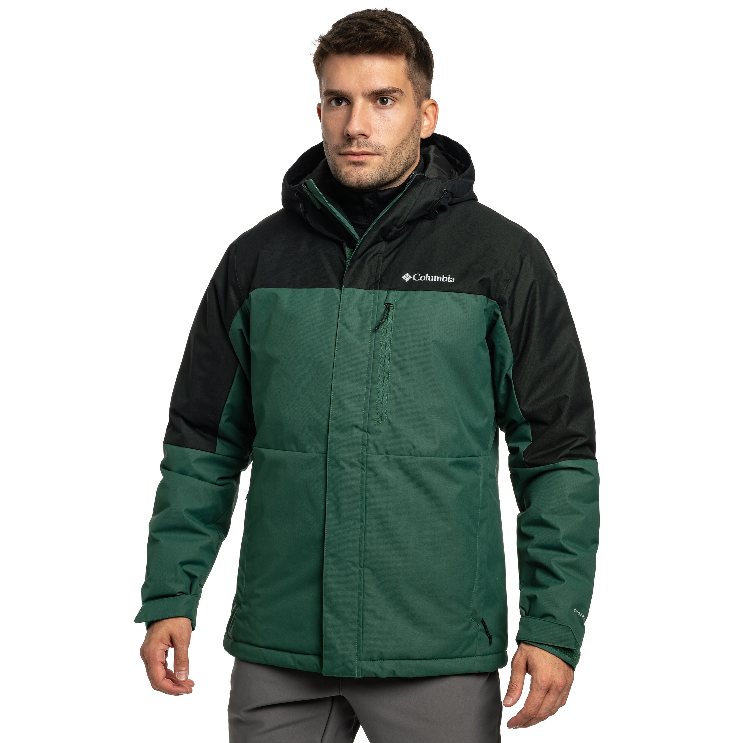 Куртка Columbia Hikebound II Insulated Waterproof Jacket - Rain Forest/Black
