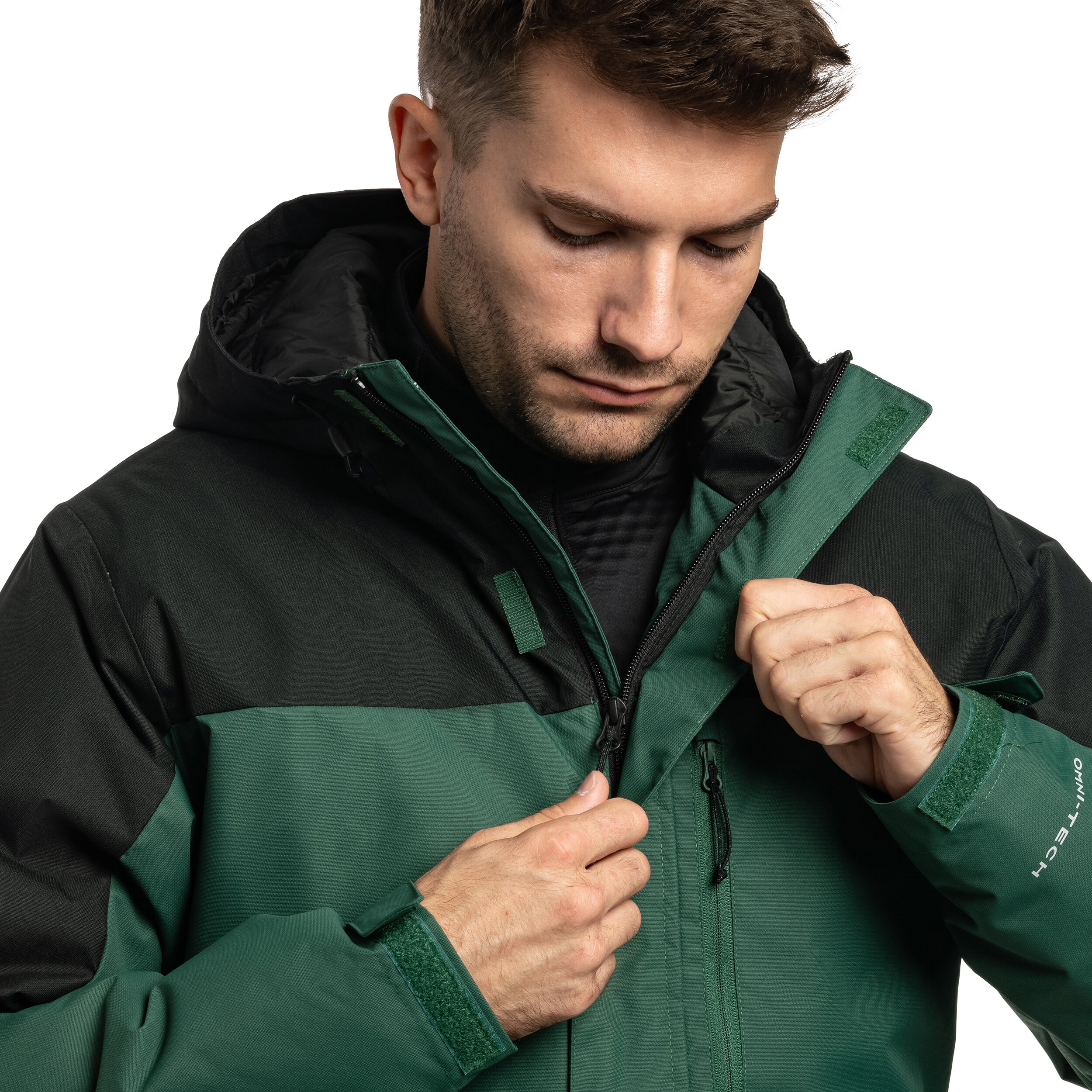 Куртка Columbia Hikebound II Insulated Waterproof Jacket - Rain Forest/Black