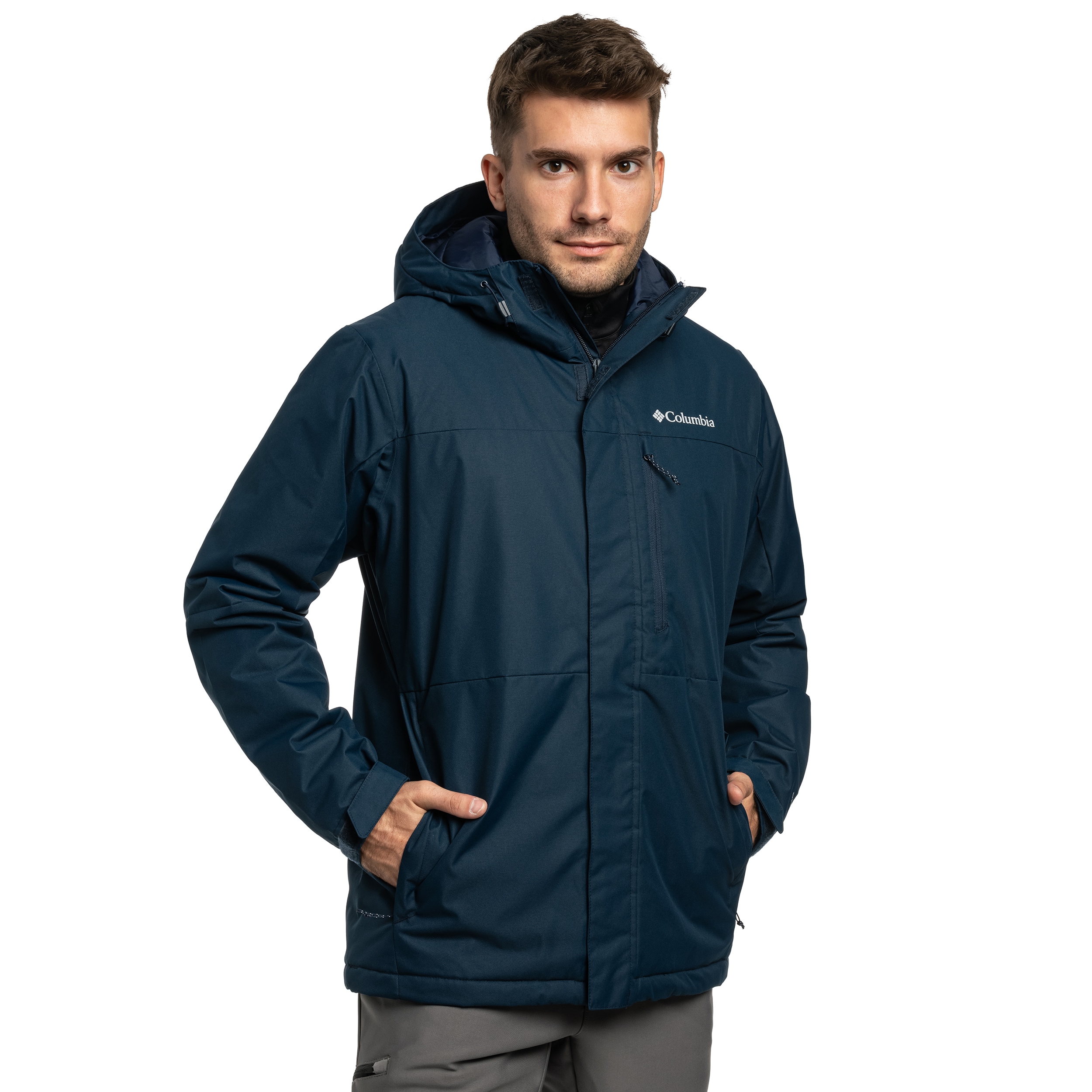 Kurtka Columbia Hikebound II Insulated Waterproof Jacket - Collegiate Navy