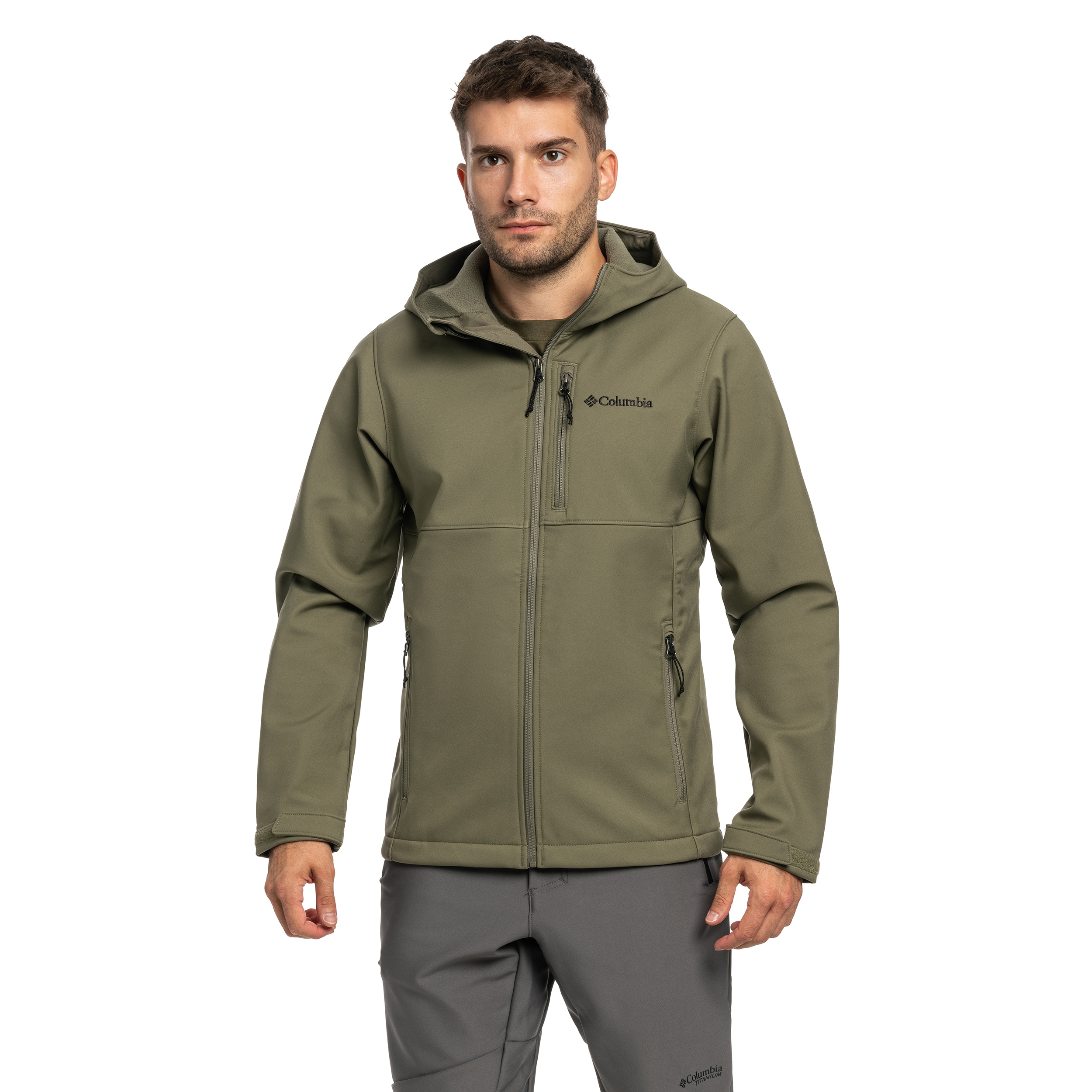 Kurtka Columbia Ascender II Softshell - Stone Green