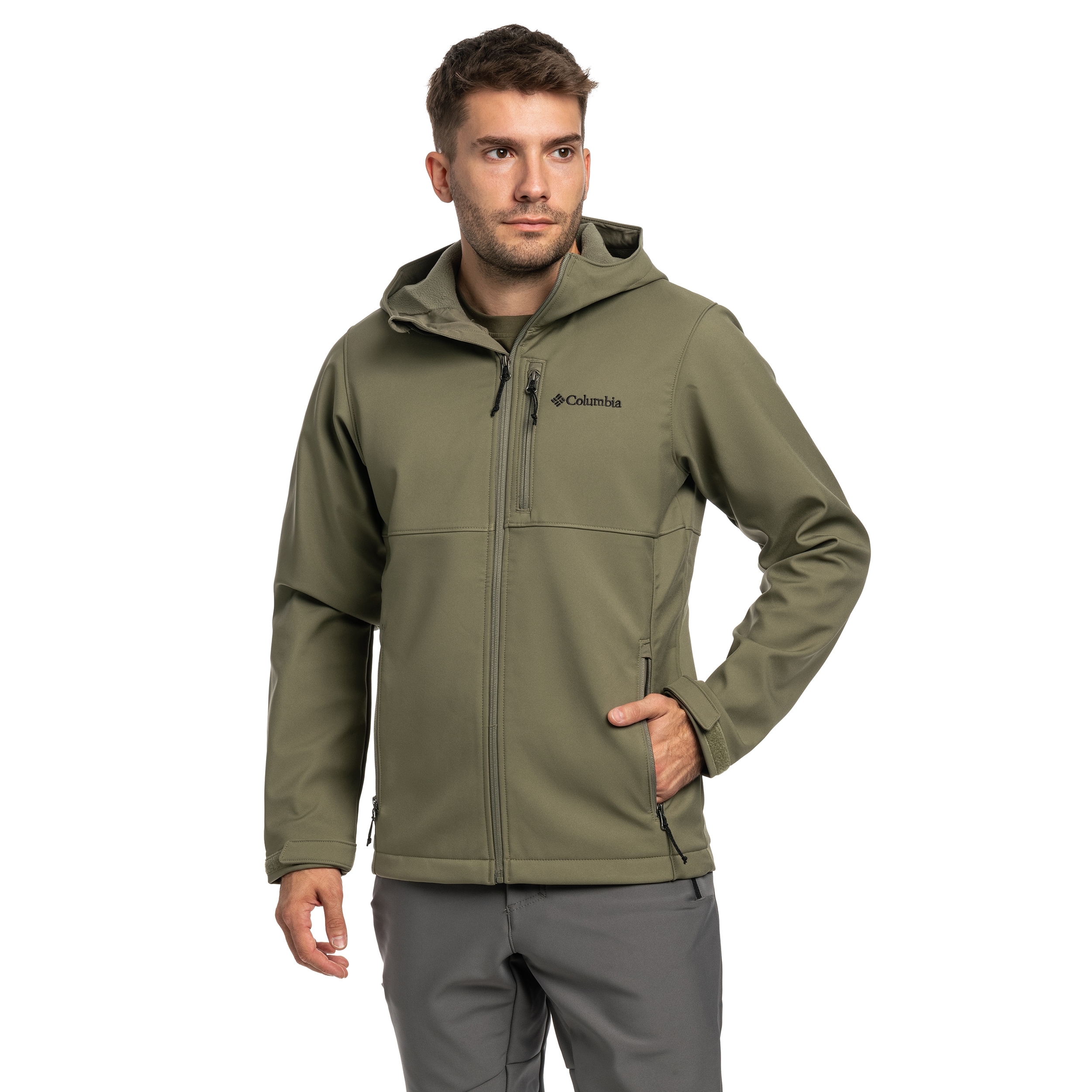 Kurtka Columbia Ascender II Softshell - Stone Green