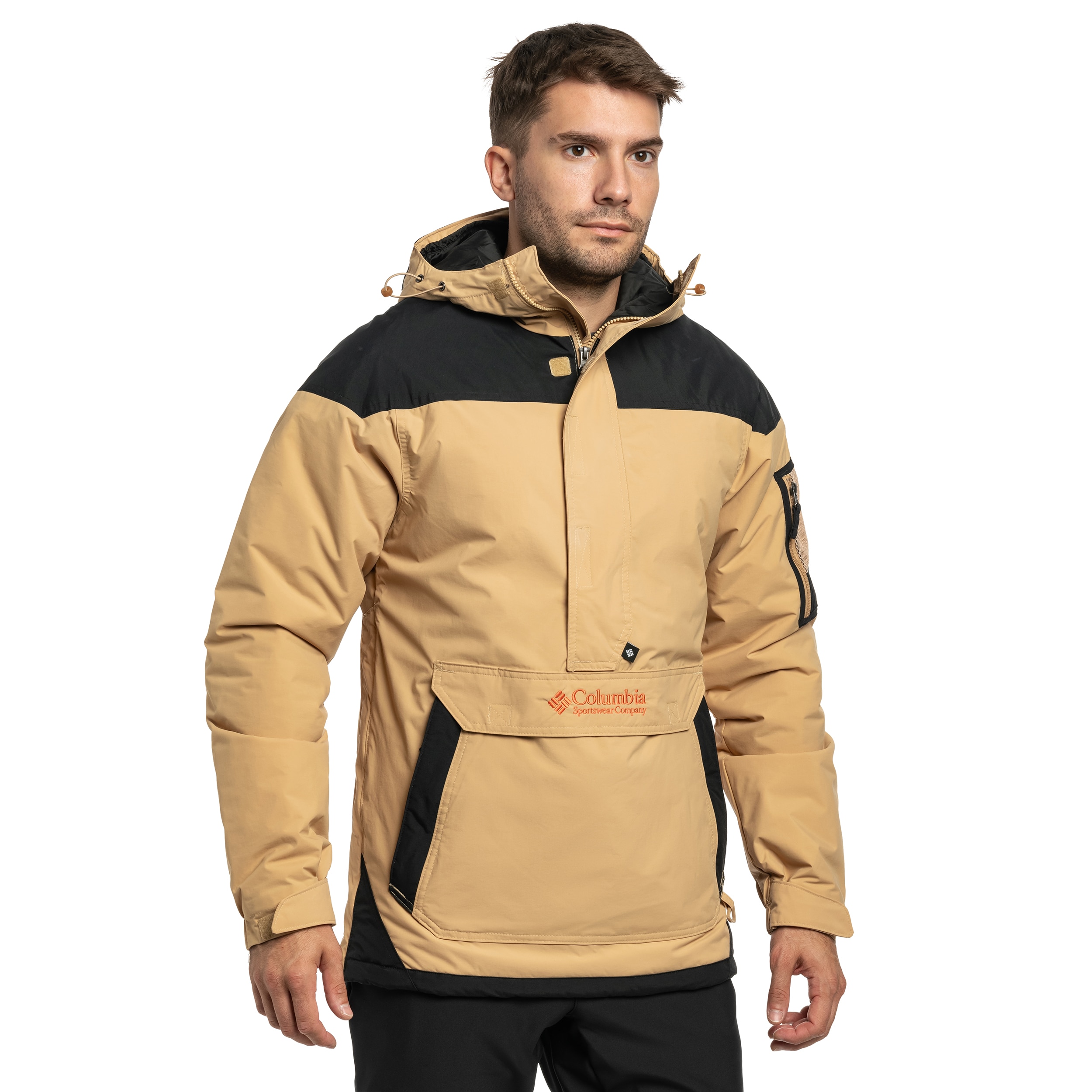 Куртка Columbia Challenger II Pullover Anorak - Canoe/Black