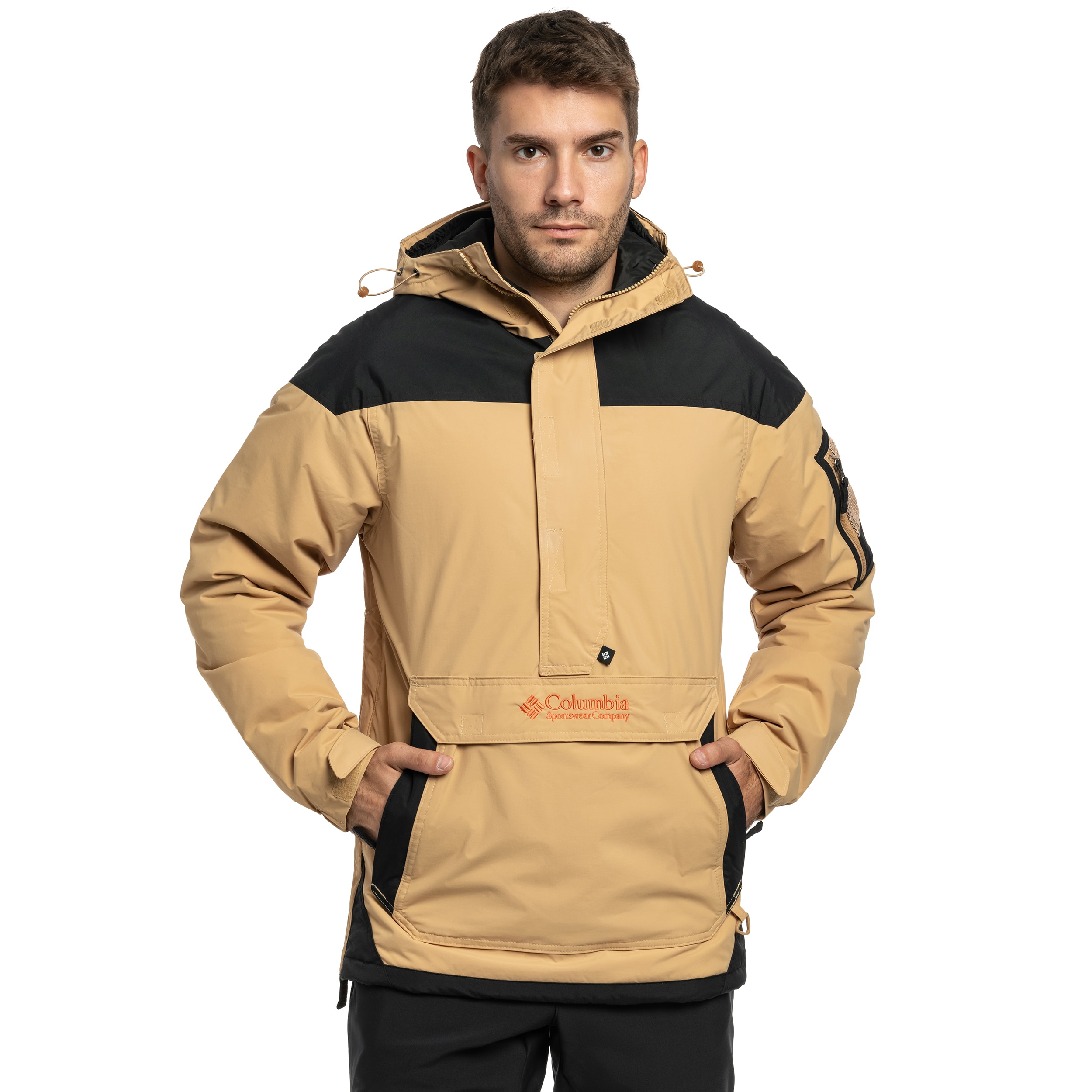 Куртка Columbia Challenger II Pullover Anorak - Canoe/Black