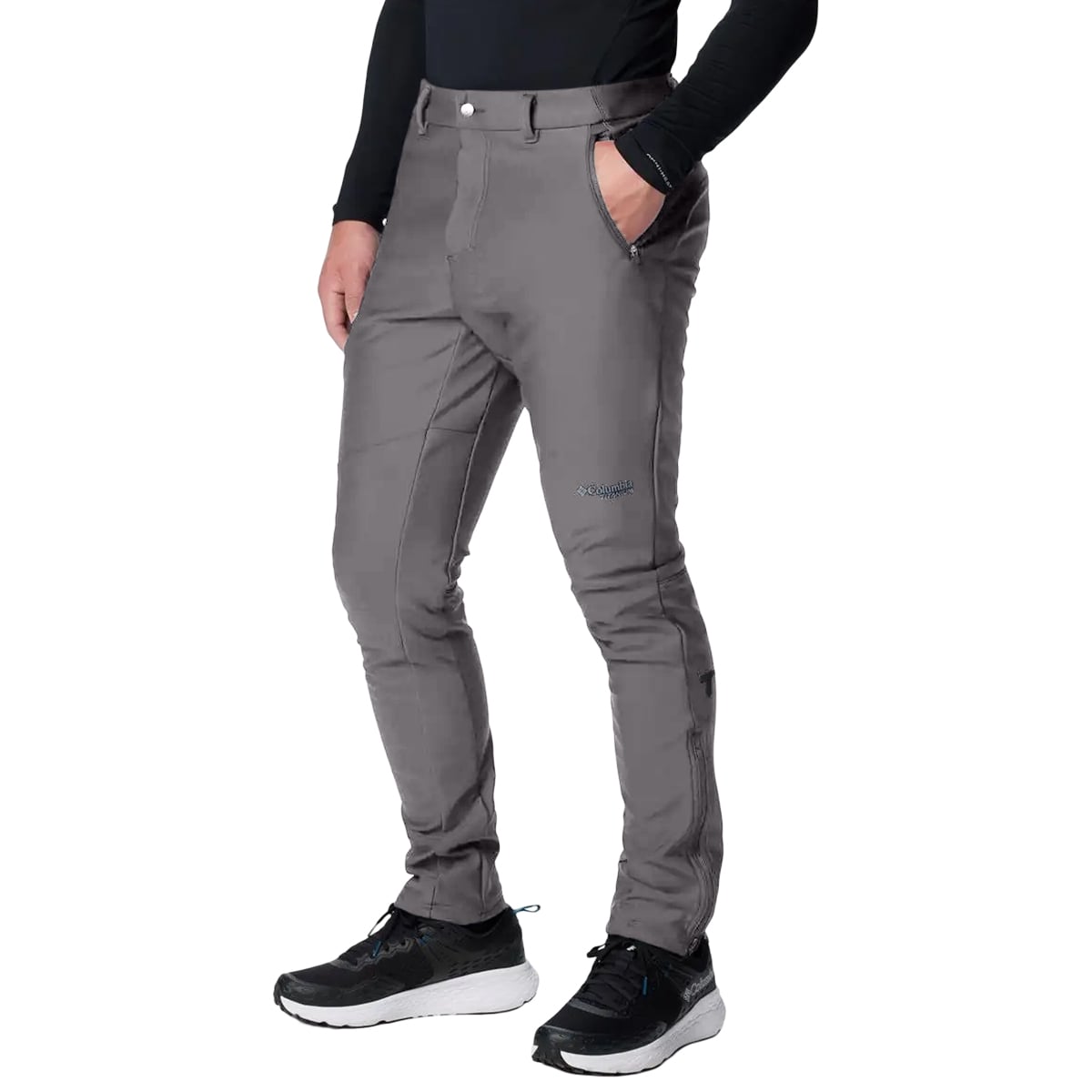 Spodnie Columbia Vast Canyon Softshell - City Grey