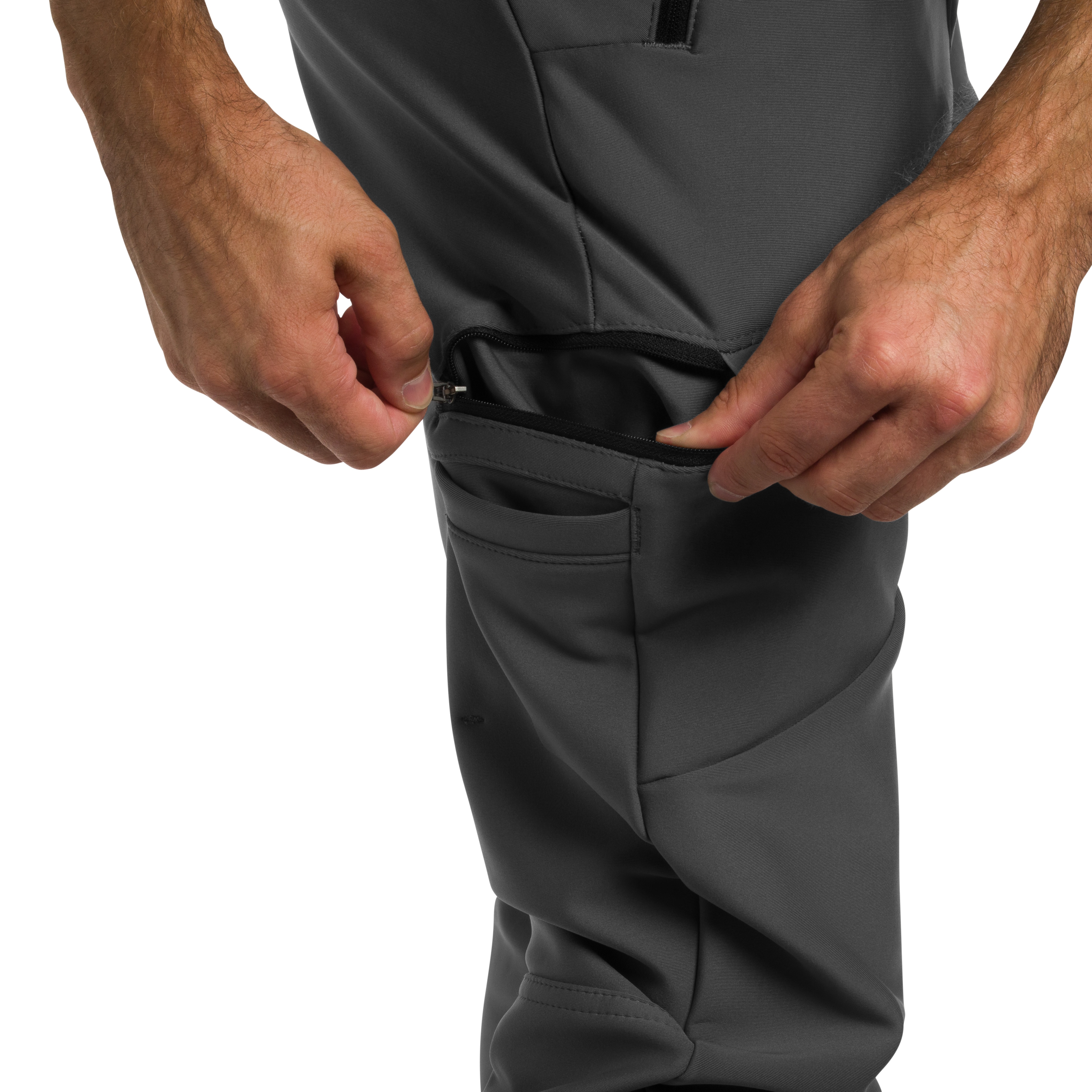 Spodnie Columbia Vast Canyon Softshell - City Grey