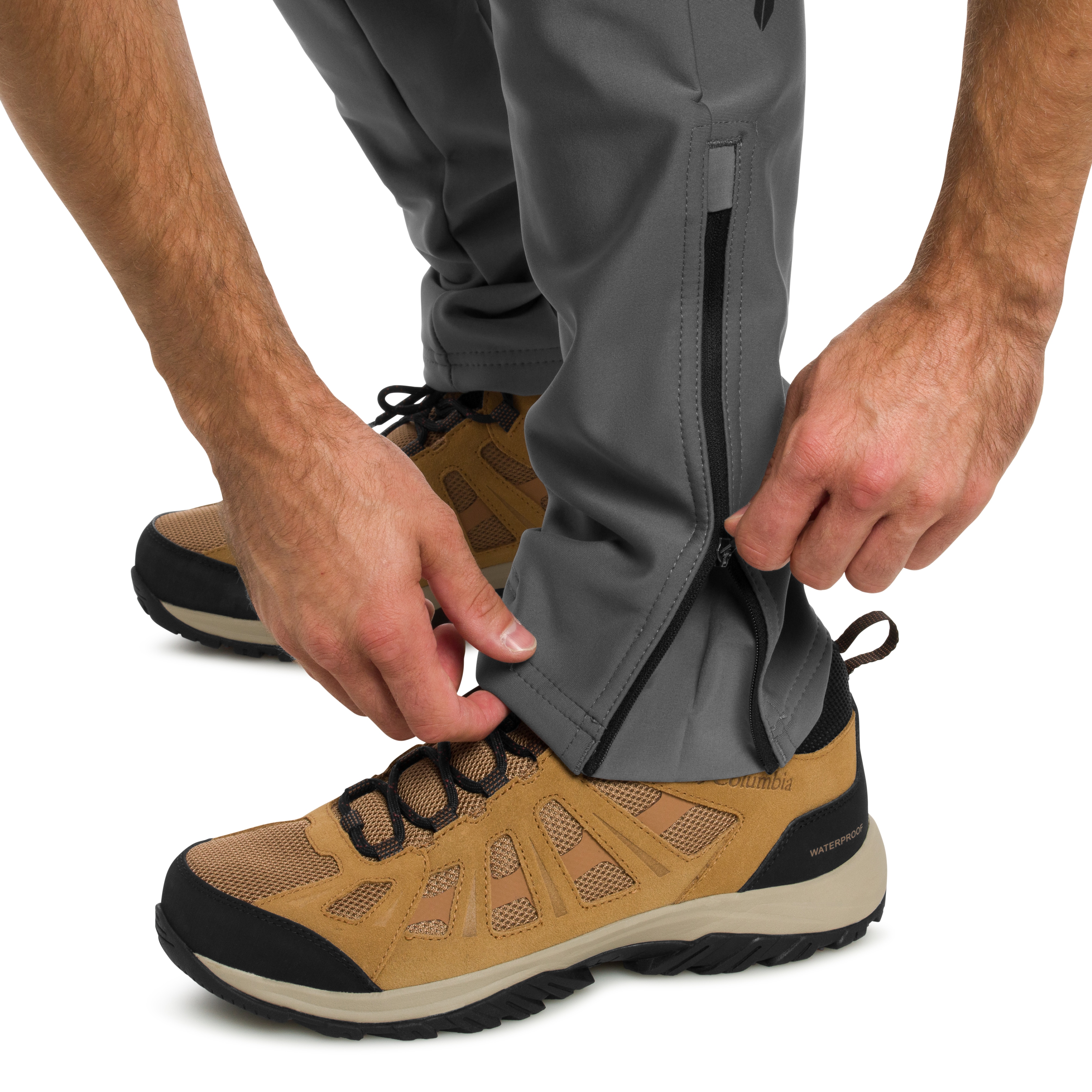 Spodnie Columbia Vast Canyon Softshell - City Grey