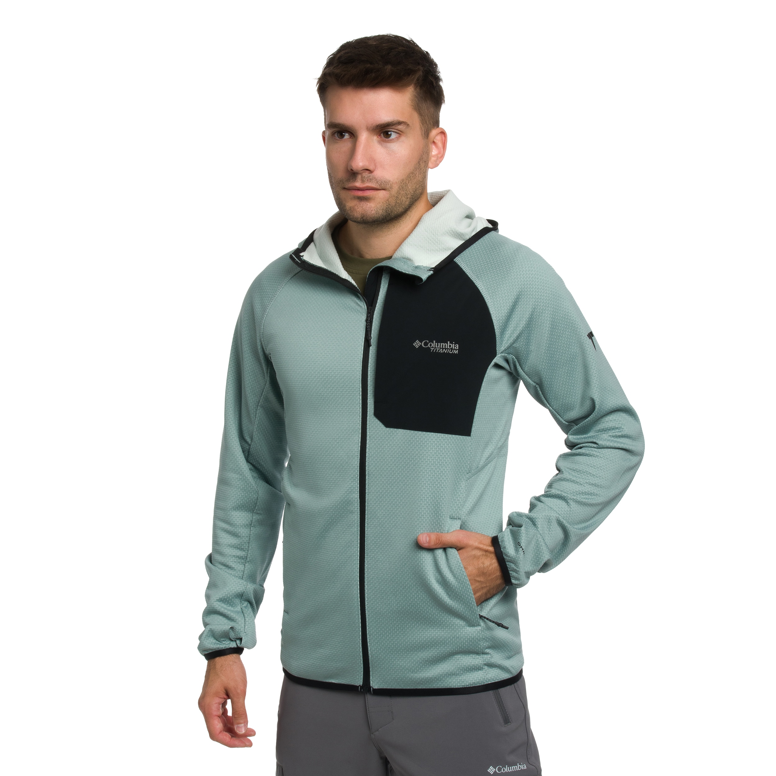 Bluza Columbia Triple Canyon II Hooded - Crushed Blue/Black