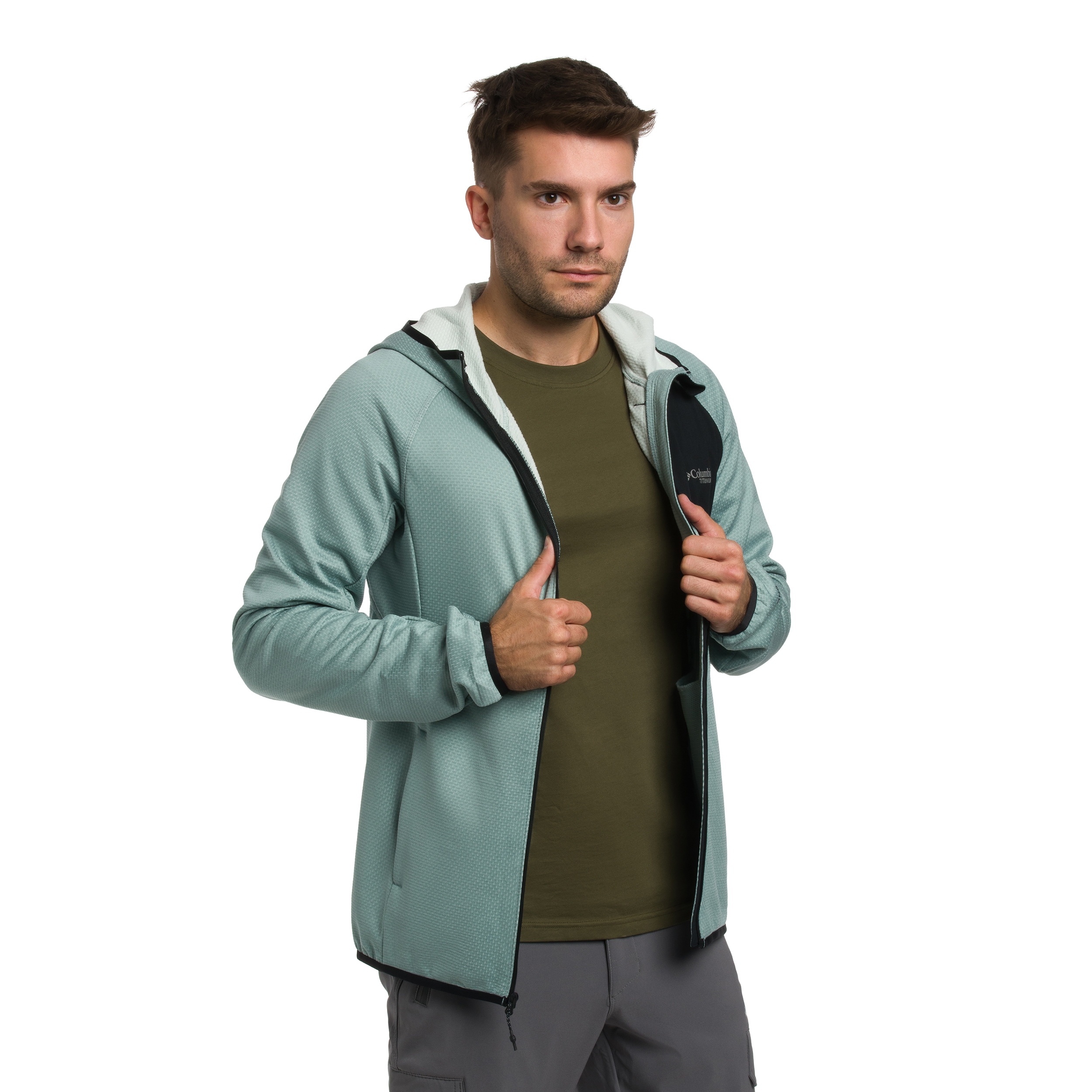Bluza Columbia Triple Canyon II Hooded - Crushed Blue/Black
