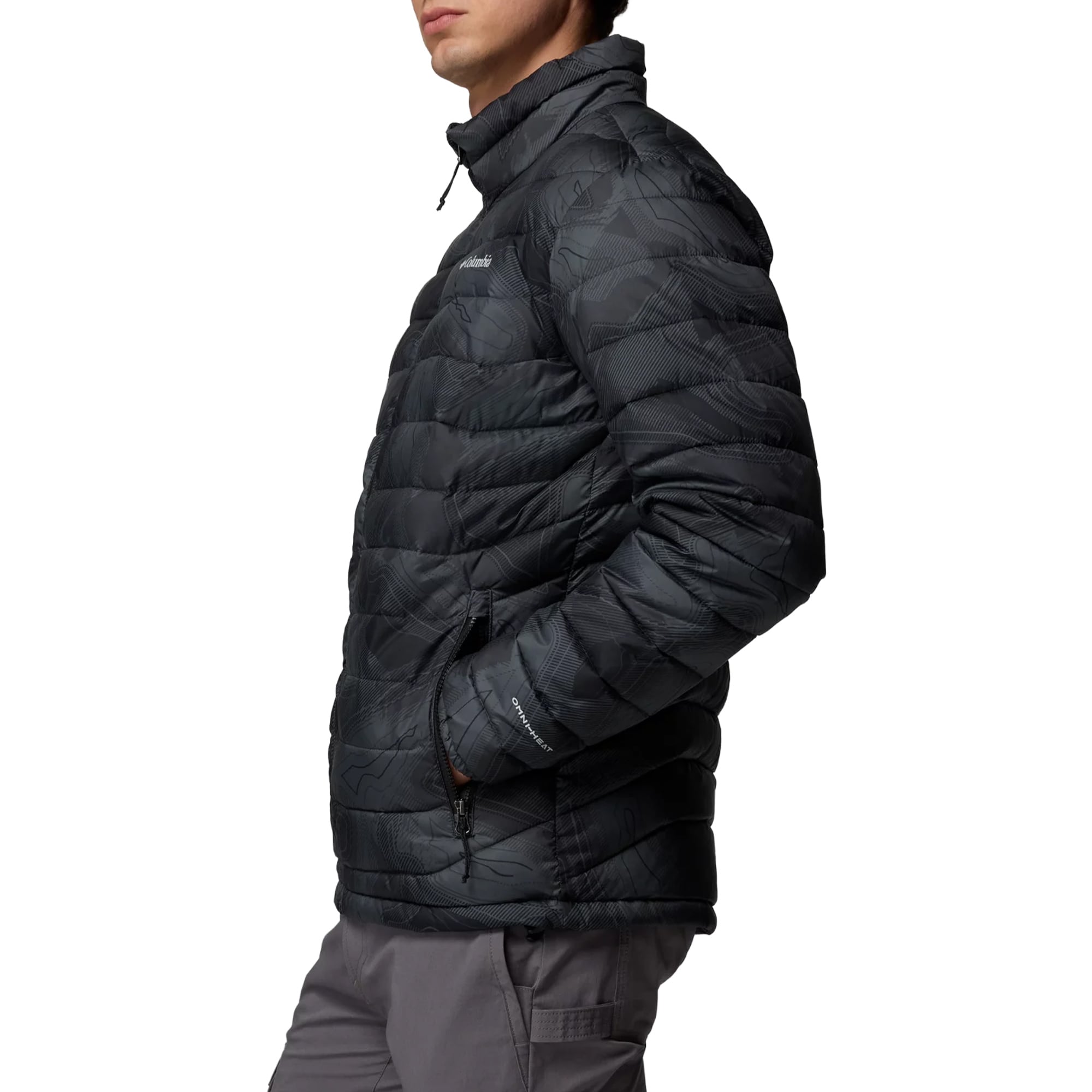 Куртка Columbia Powder Lite II Printed - Black Topolines Print