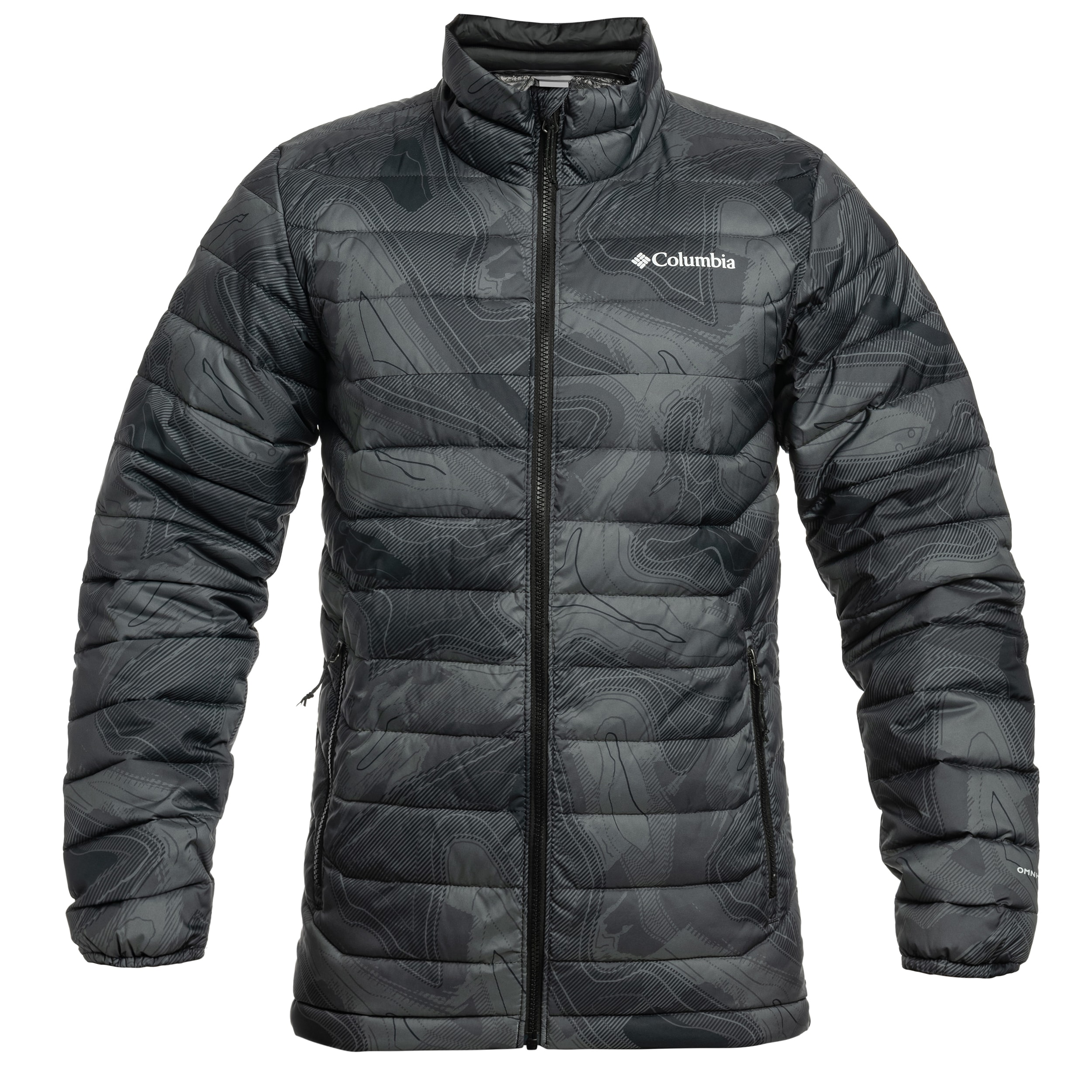 Kurtka Columbia Powder Lite II Printed - Black Topolines Print