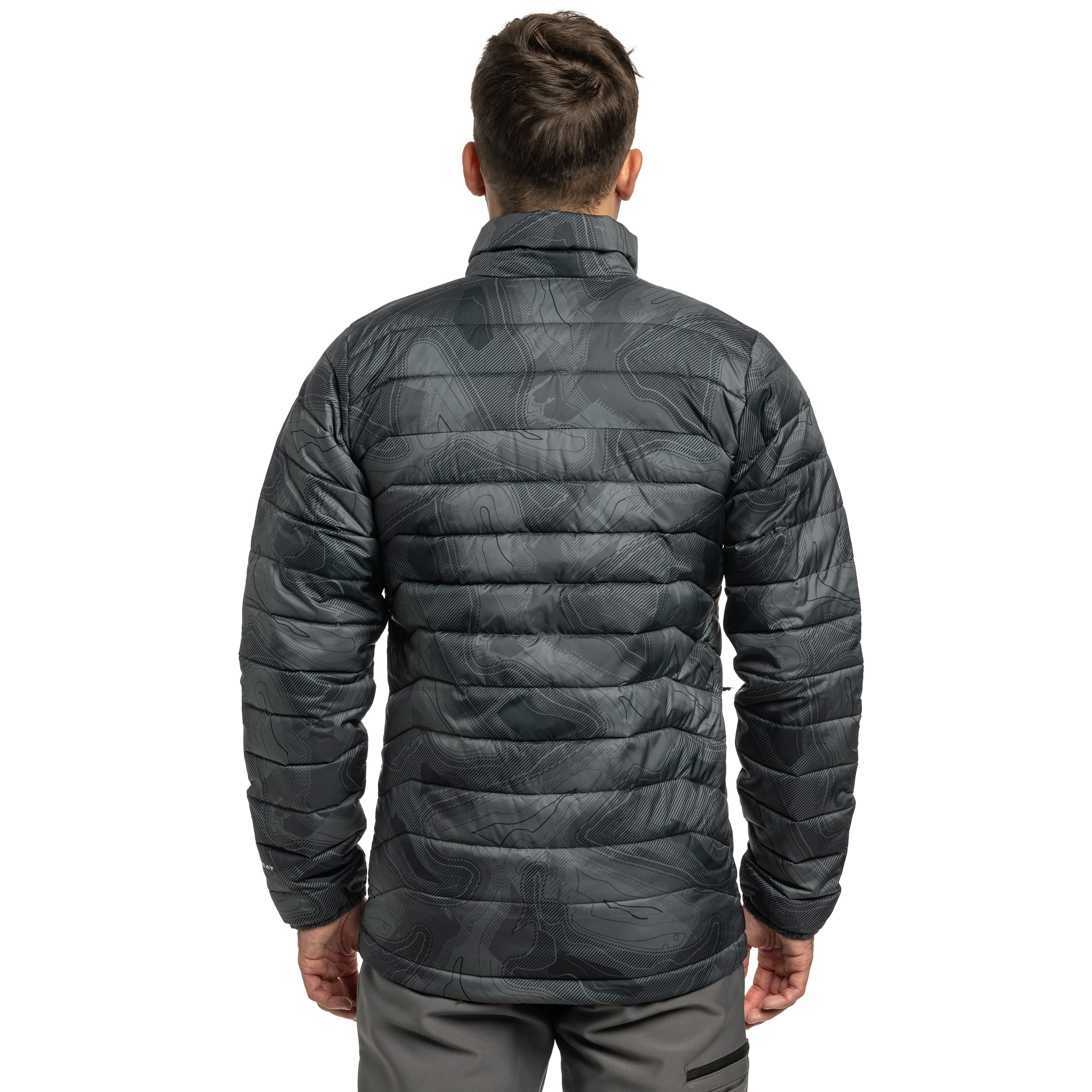 Kurtka Columbia Powder Lite II Printed - Black Topolines Print