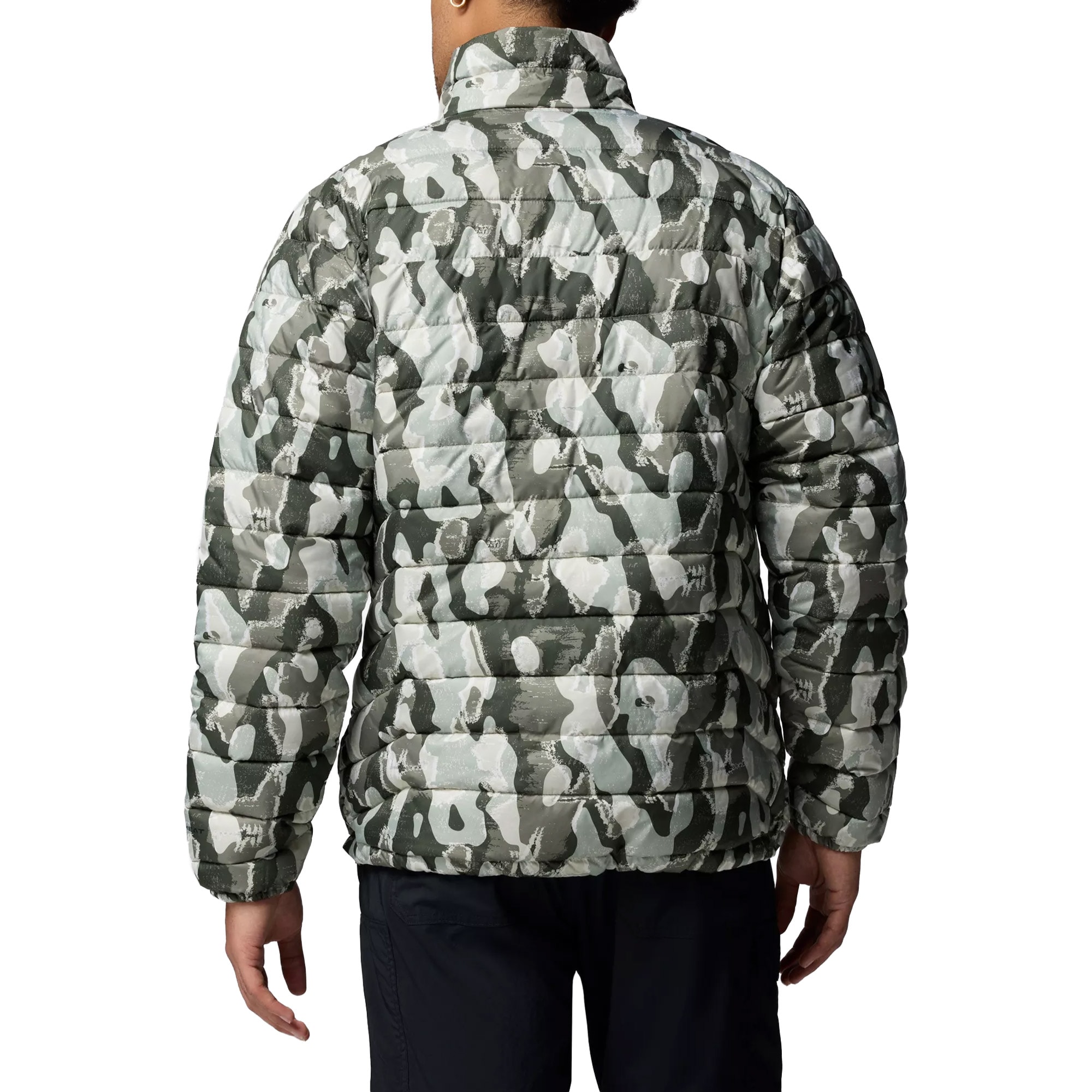 Куртка Columbia Powder Lite II Printed - Stone Green Treebark Print