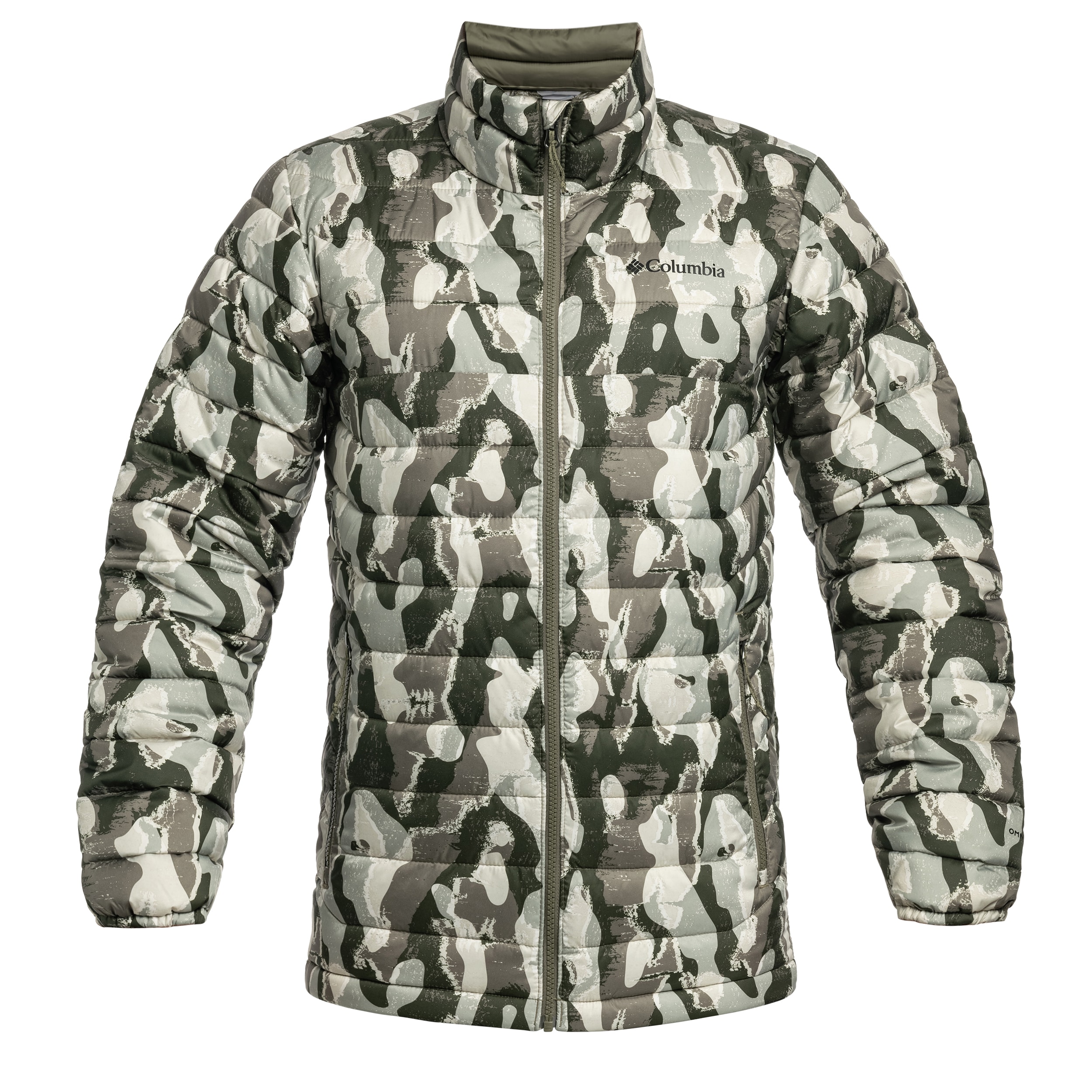 Куртка Columbia Powder Lite II Printed - Stone Green Treebark Print