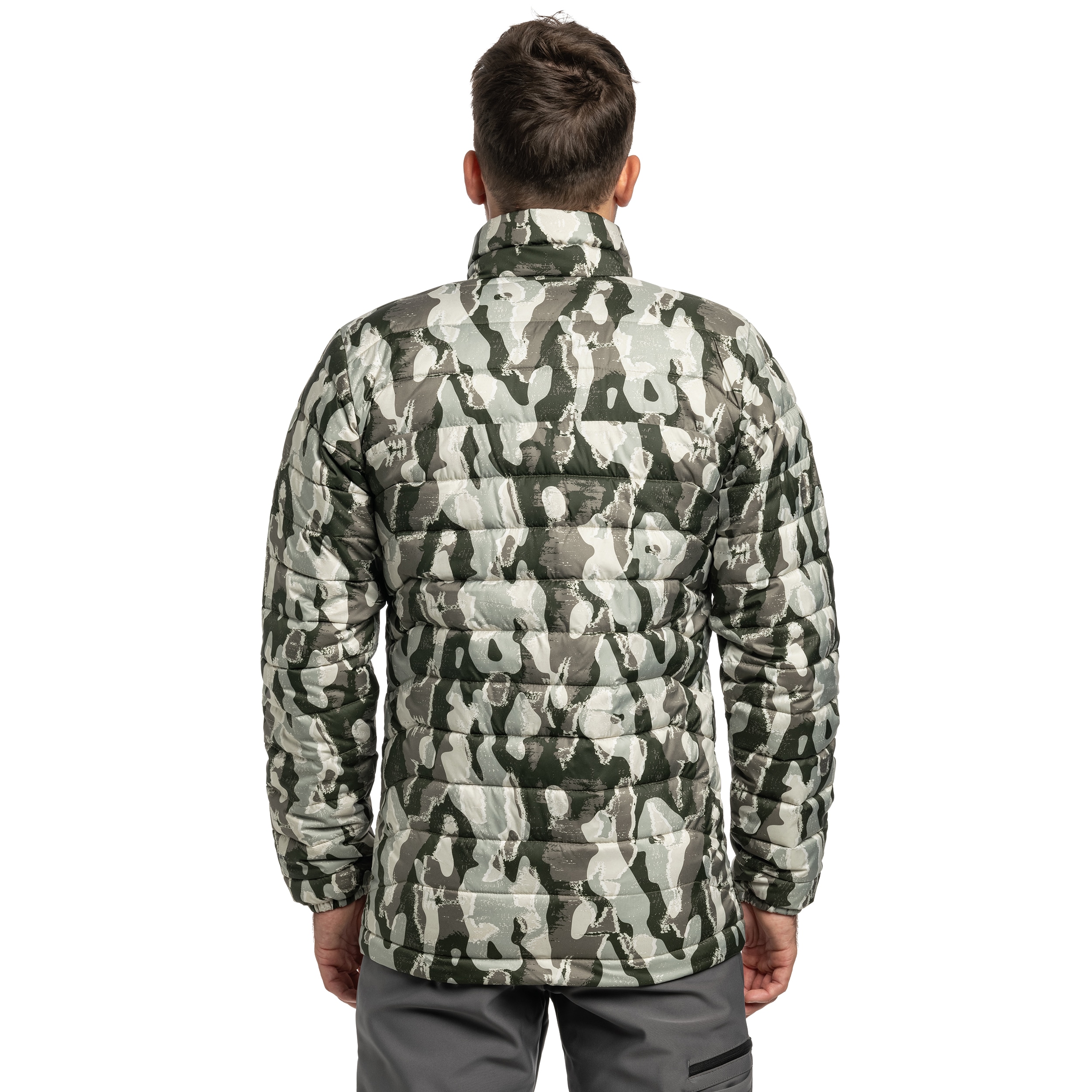 Куртка Columbia Powder Lite II Printed - Stone Green Treebark Print