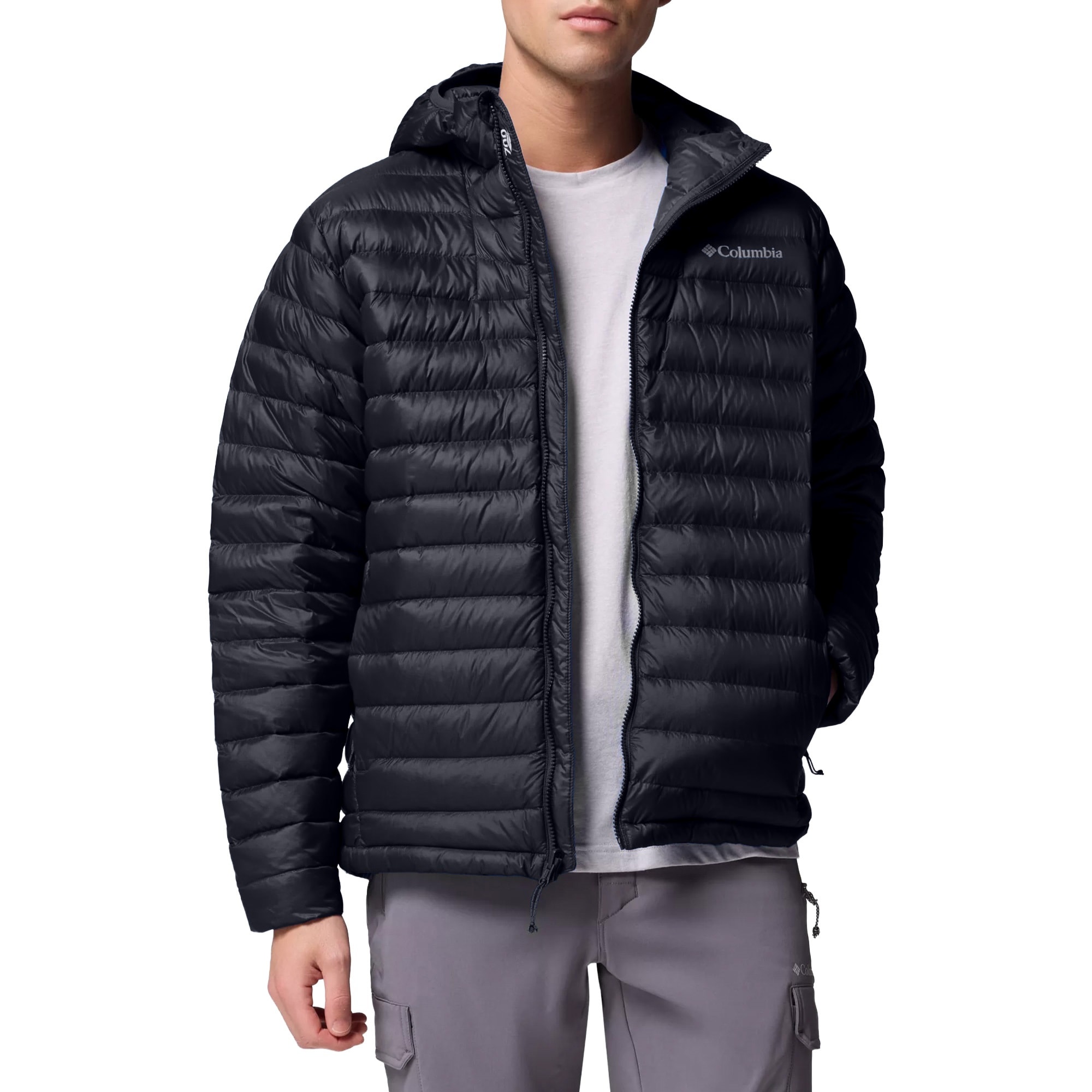 Kurtka Columbia Corelite Down Hooded - Black