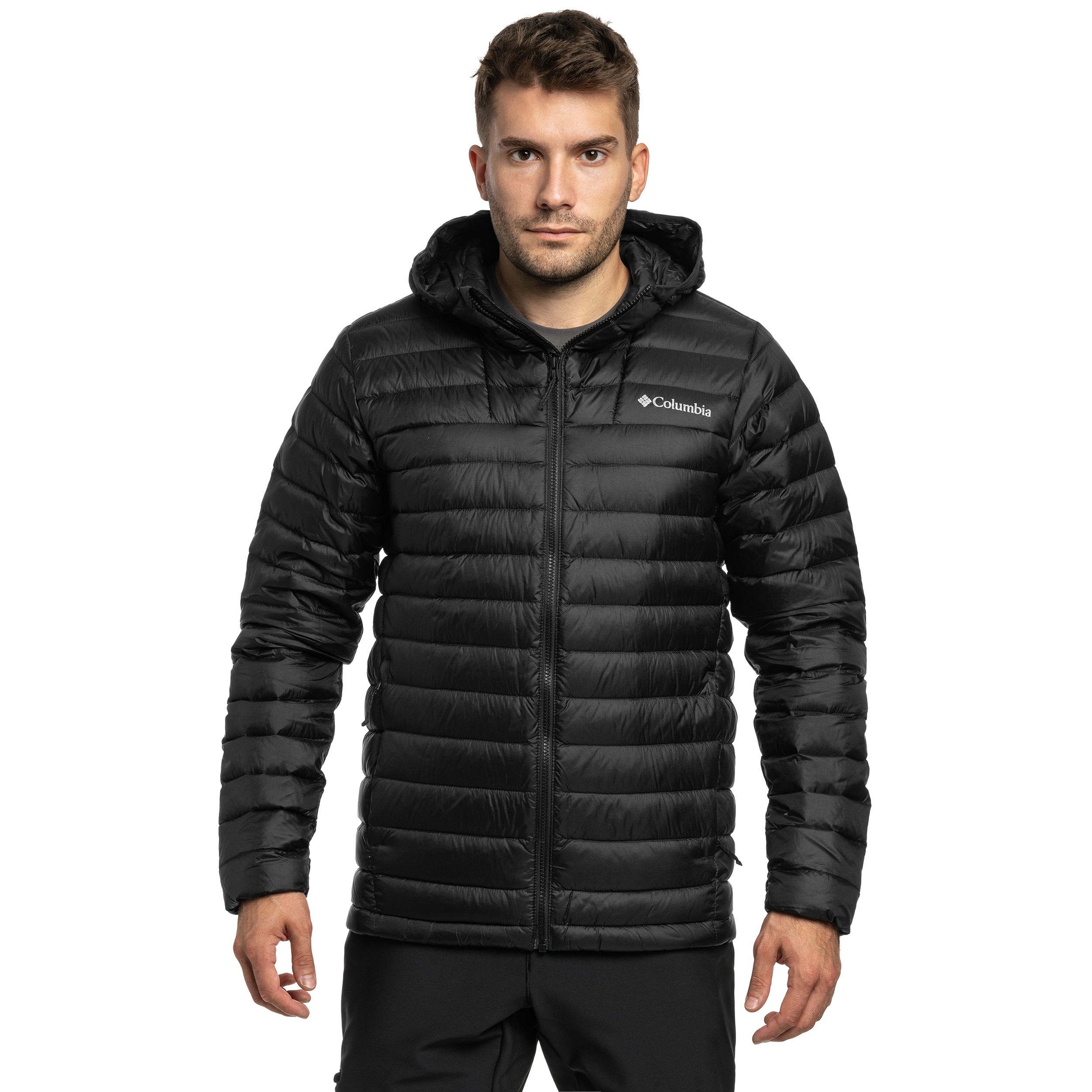 Куртка Columbia Corelite Down Hooded - Black