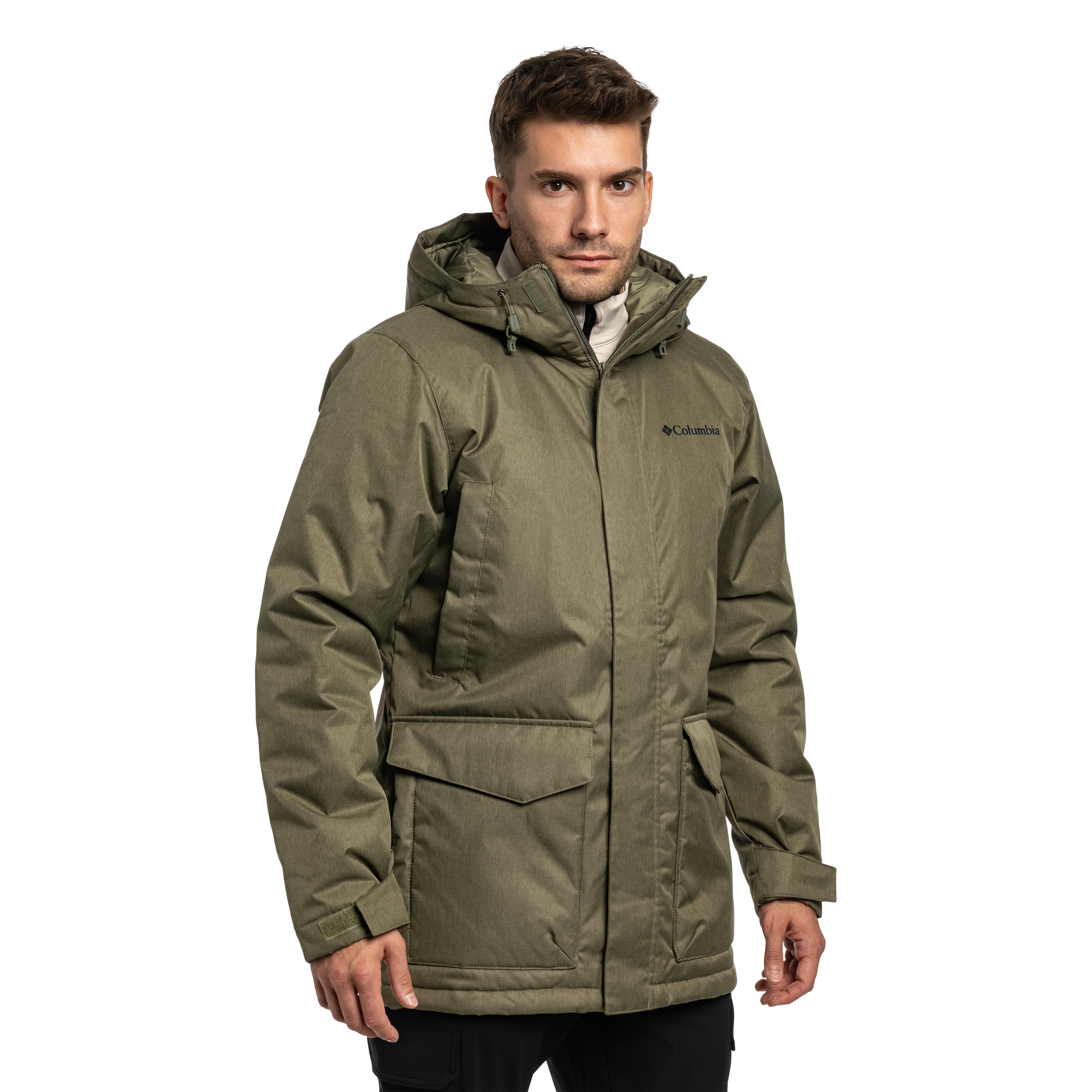 Kurtka Columbia Pines Lake Parka - Stone Green