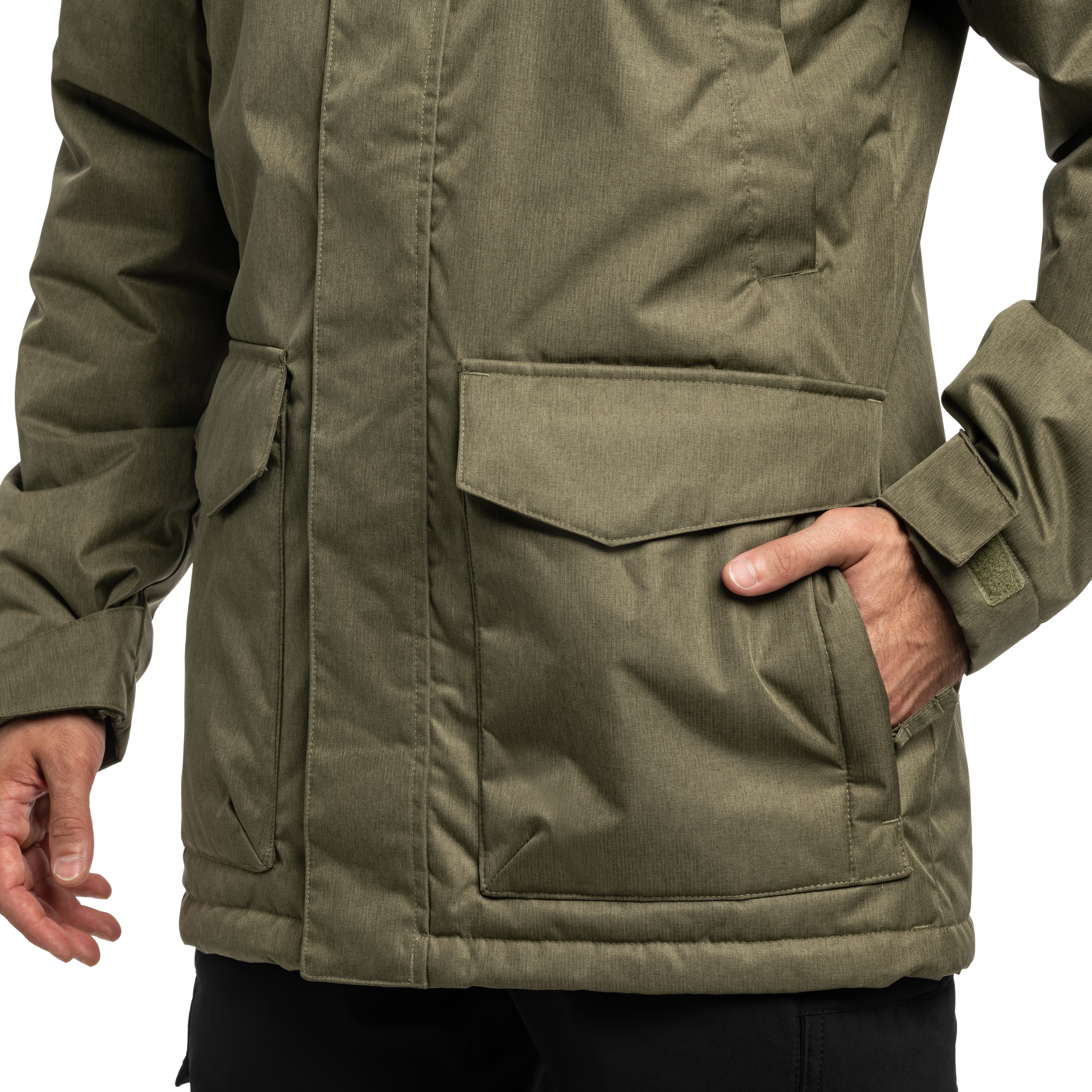 Kurtka Columbia Pines Lake Parka - Stone Green