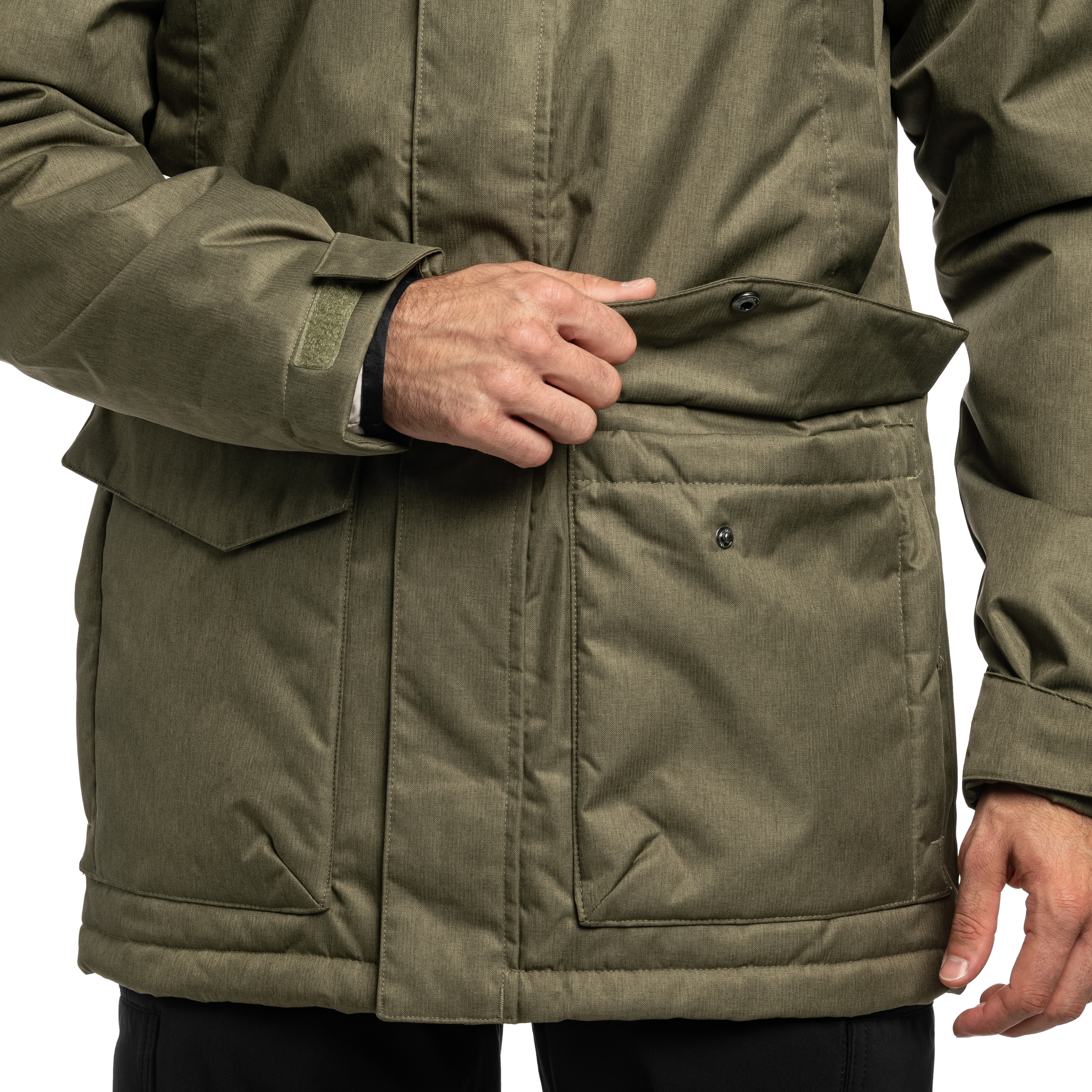 Kurtka Columbia Pines Lake Parka - Stone Green