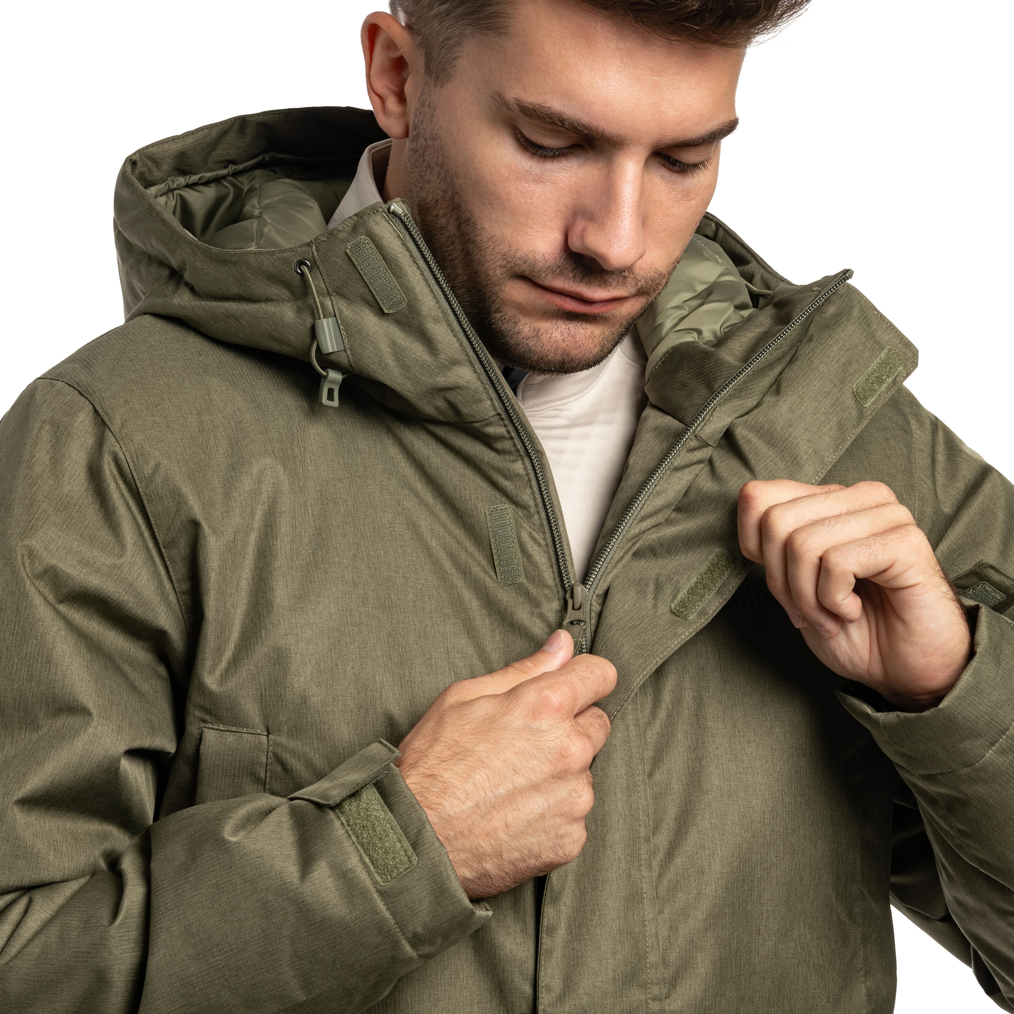 Kurtka Columbia Pines Lake Parka - Stone Green