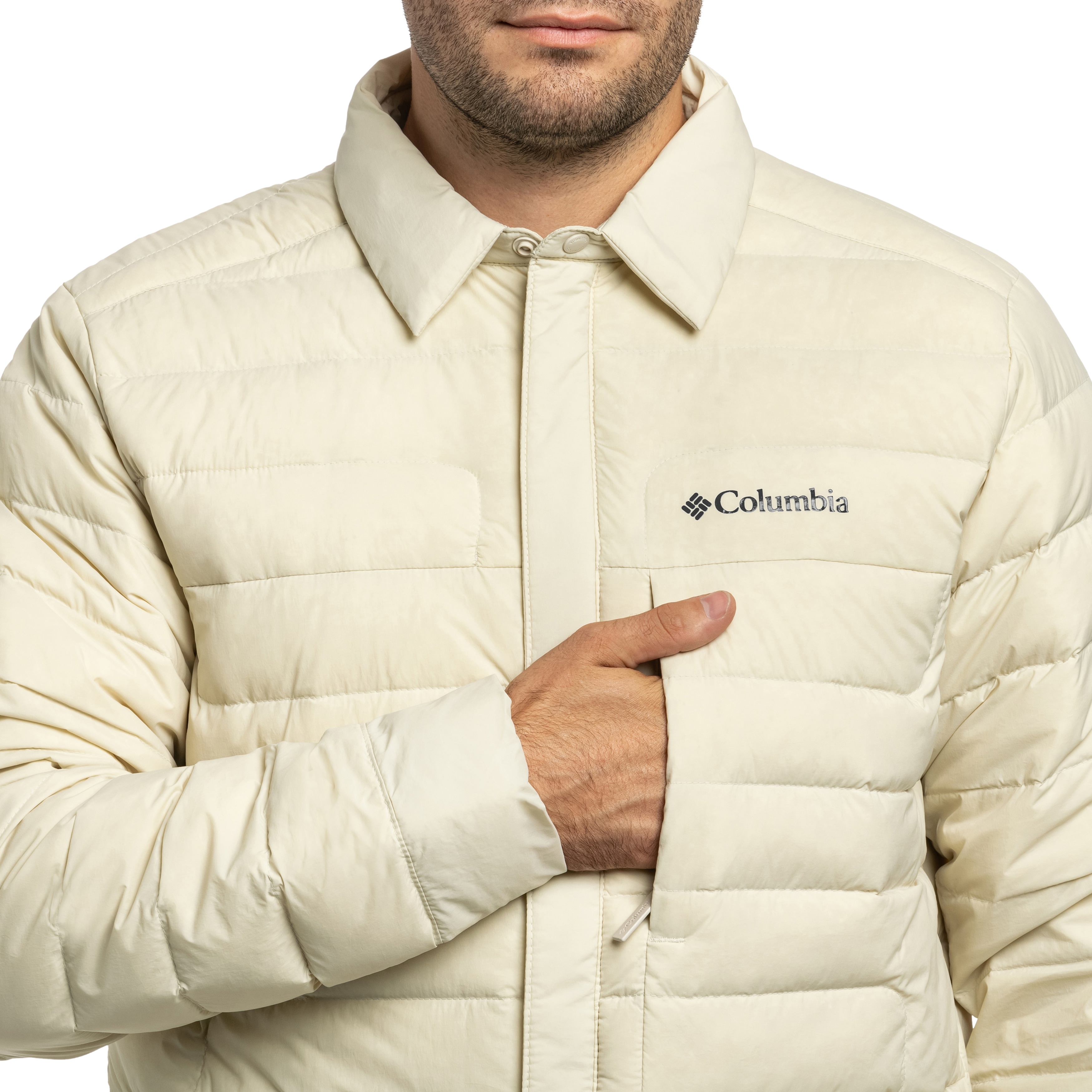 Kurtka Columbia Street Heights - Dark Stone