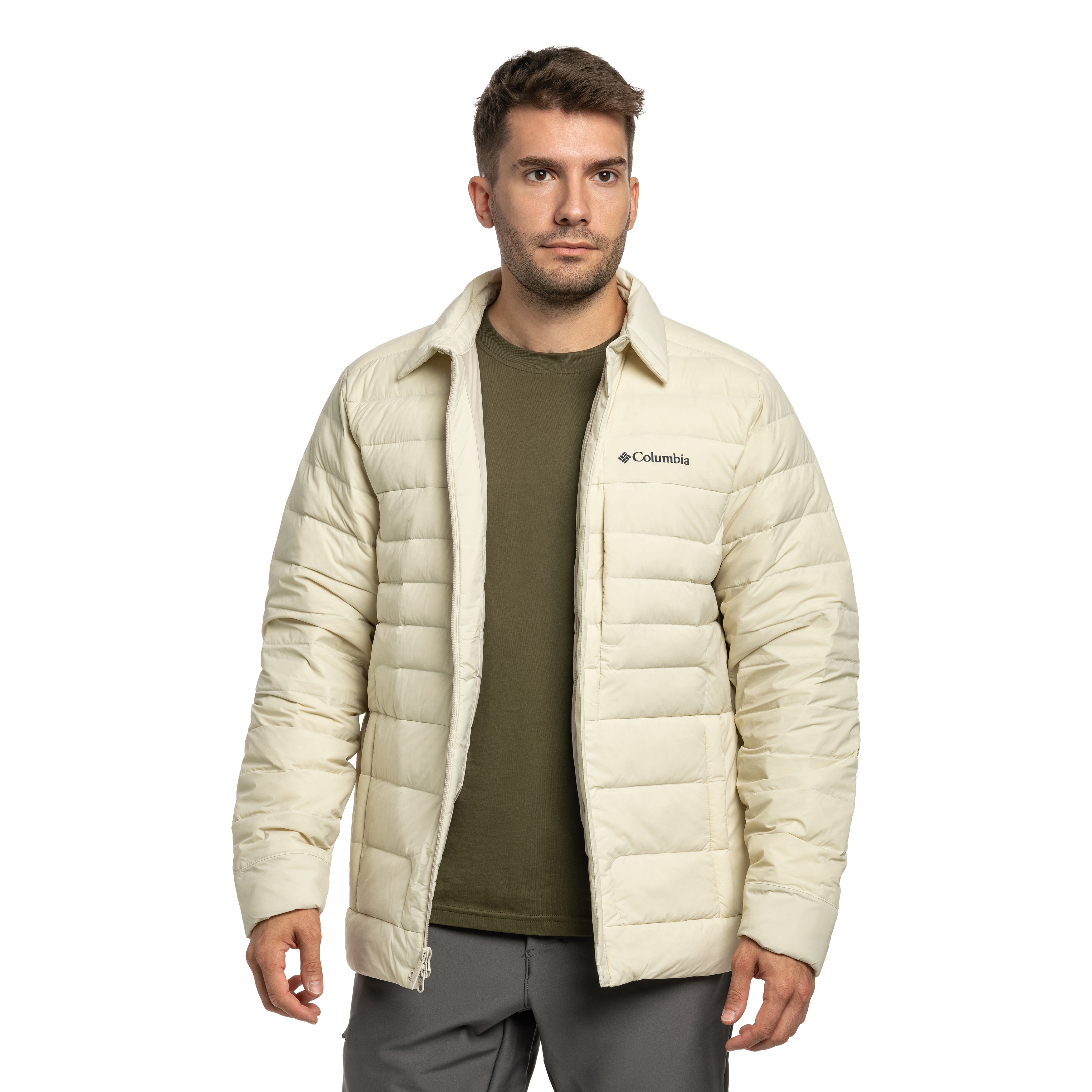 Kurtka Columbia Street Heights - Dark Stone