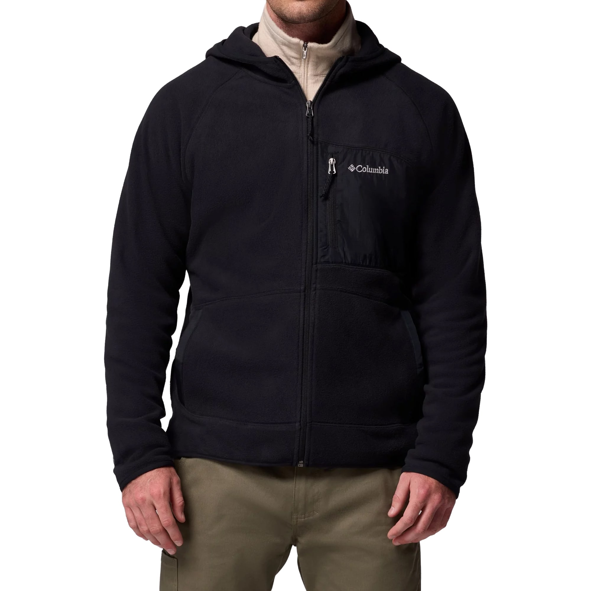 Polar Columbia Fast Trek Overlay Hooded - Black